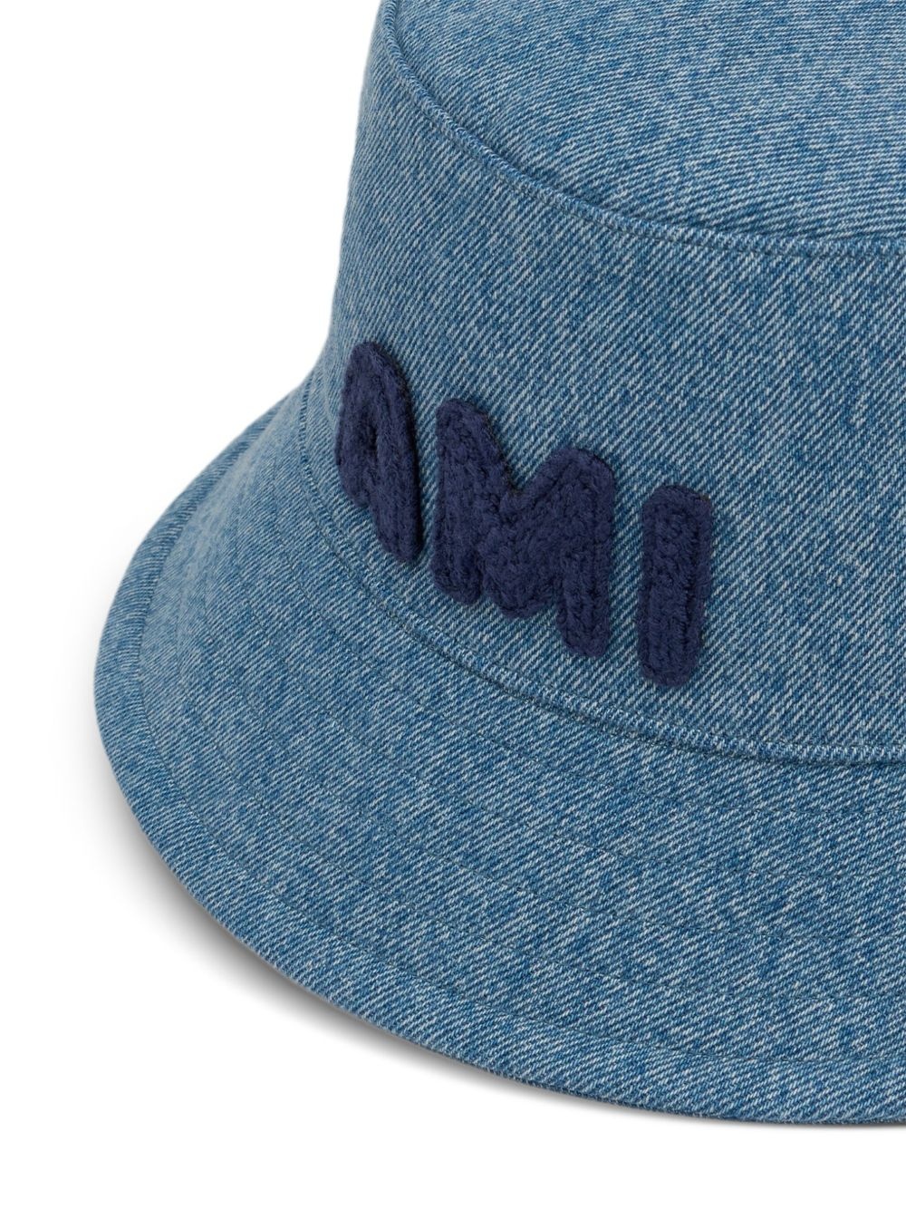 logo-appliqué bucket hat - 3