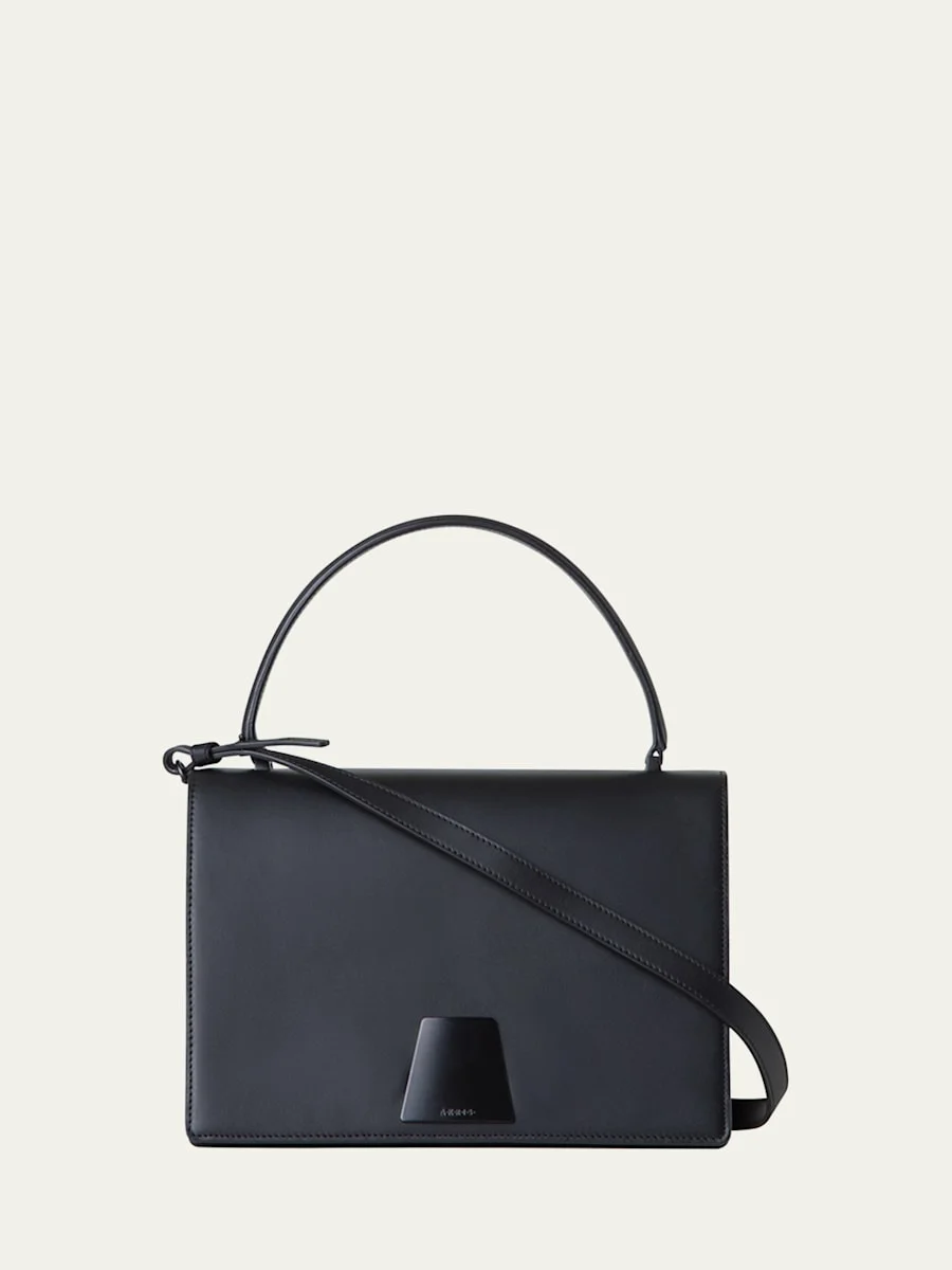 Alice Medium Leather Top-Handle Bag - 1