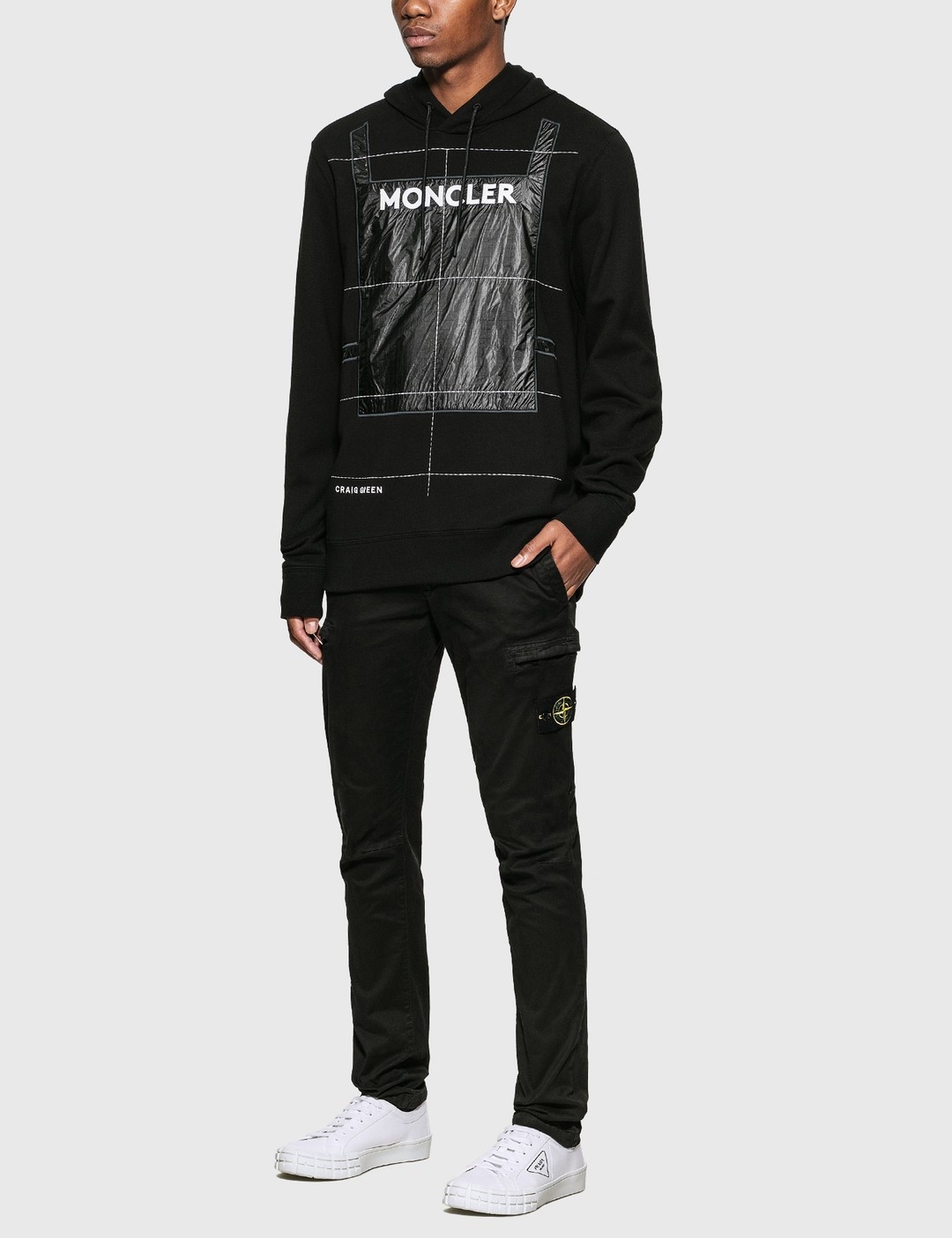 MONCLER GENIUS X CRAIG GREEN HOODIE - 4