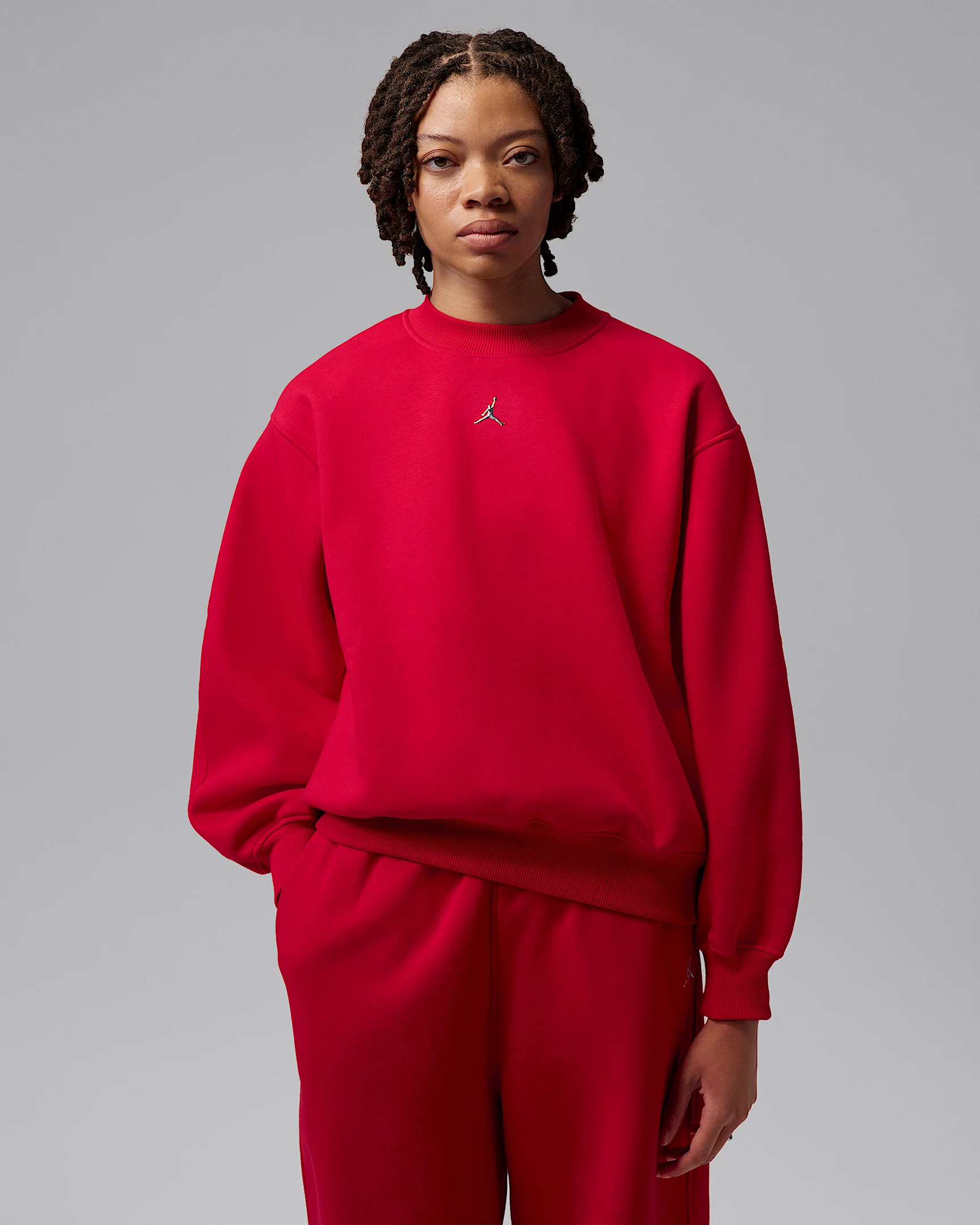 Jordan Brooklyn Women's Fleece Crew-Neck Sweatshirt - 1