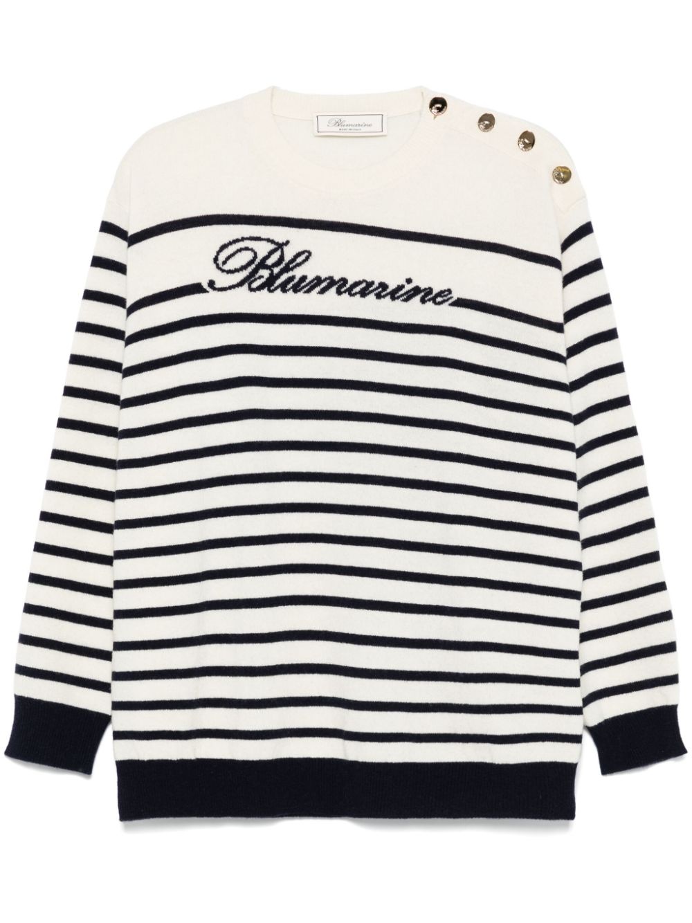 striped sweater - 1