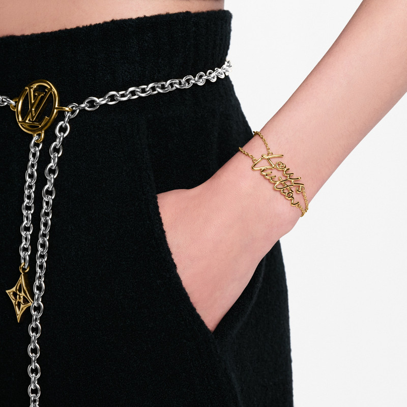 LV Script Bracelet 5