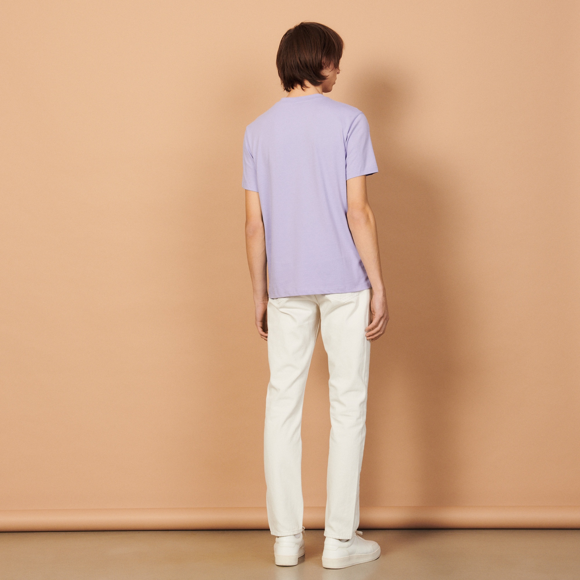 T-shirt with logo embroidery - 3