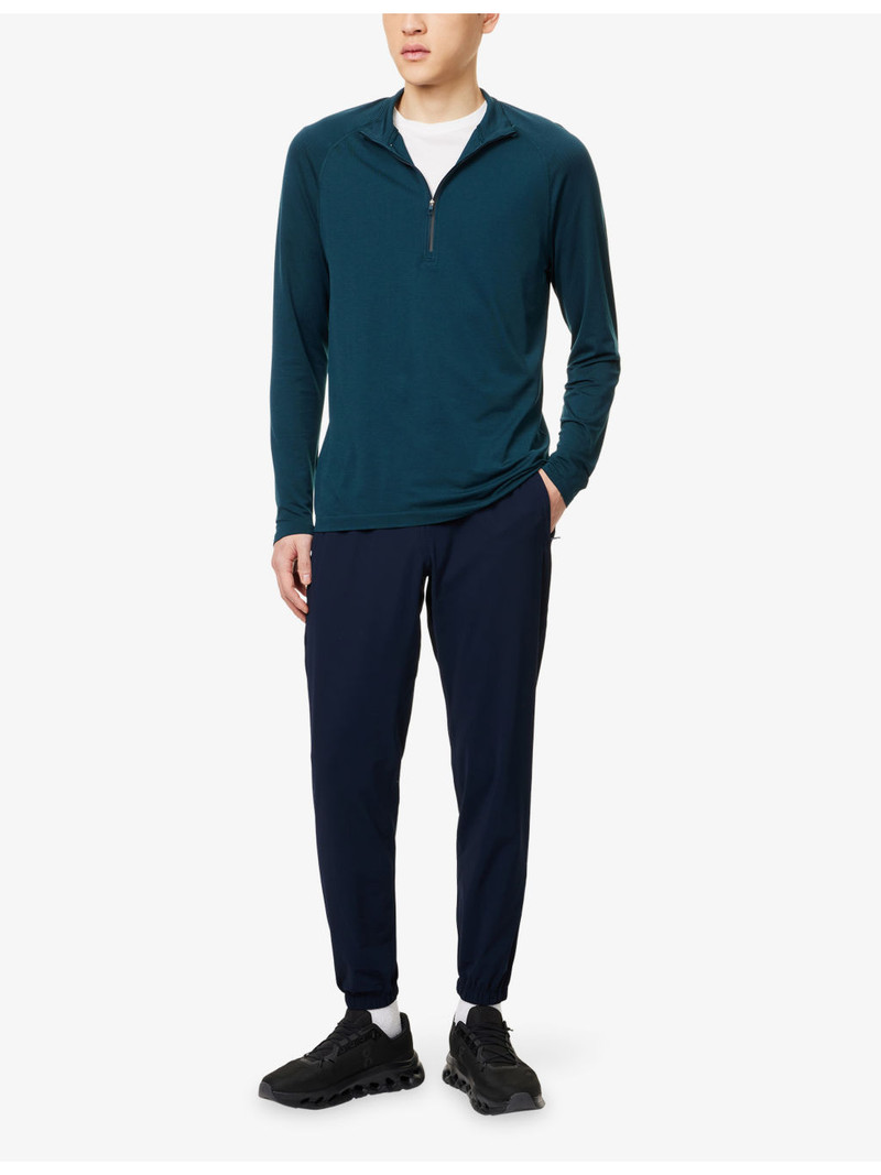 lululemon Metal Vent Tech Half-Zip Stretch-Woven Top outlook