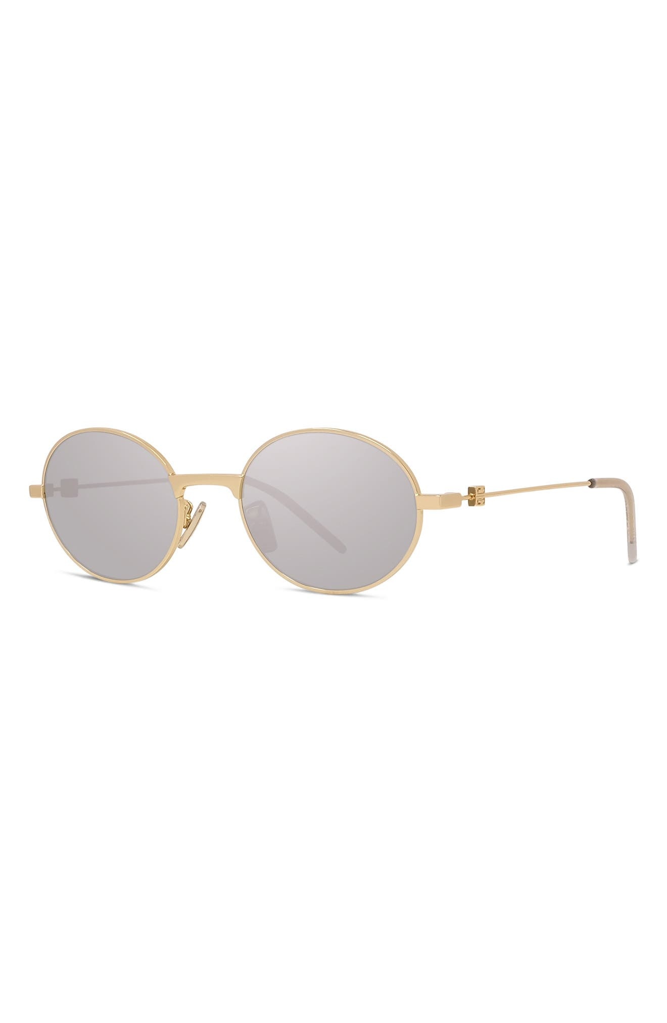 Givenchy GV Speed 51mm Phantos Sunglasses in Shiny Endura Gold /Smoke at Nordstrom - 2
