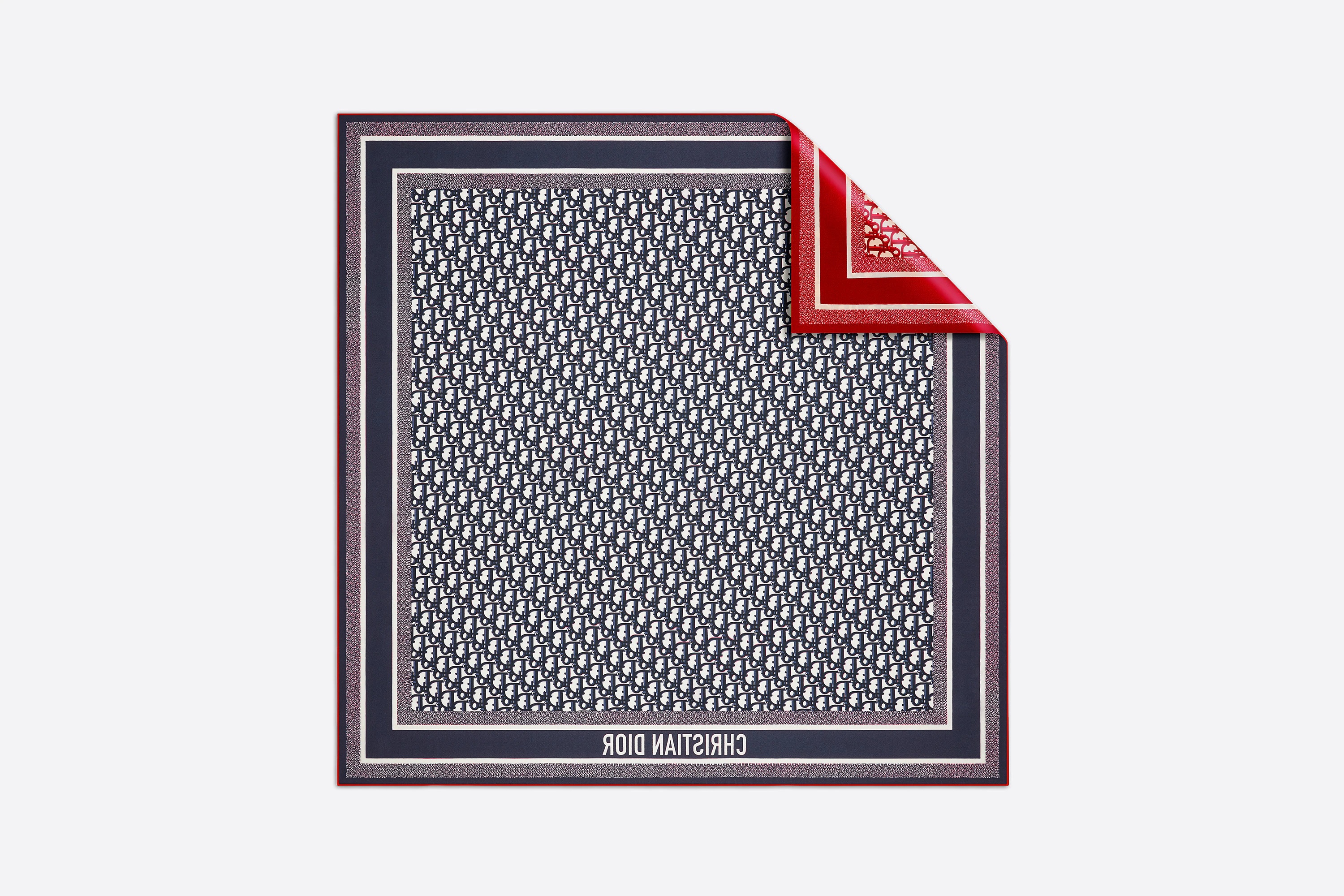 Dior Oblique Diortwin Square Scarf - 2