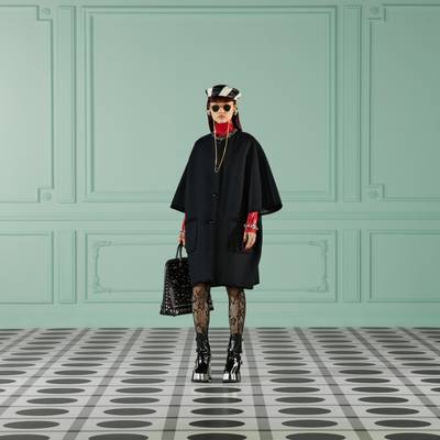 GUCCI GG wool coat outlook