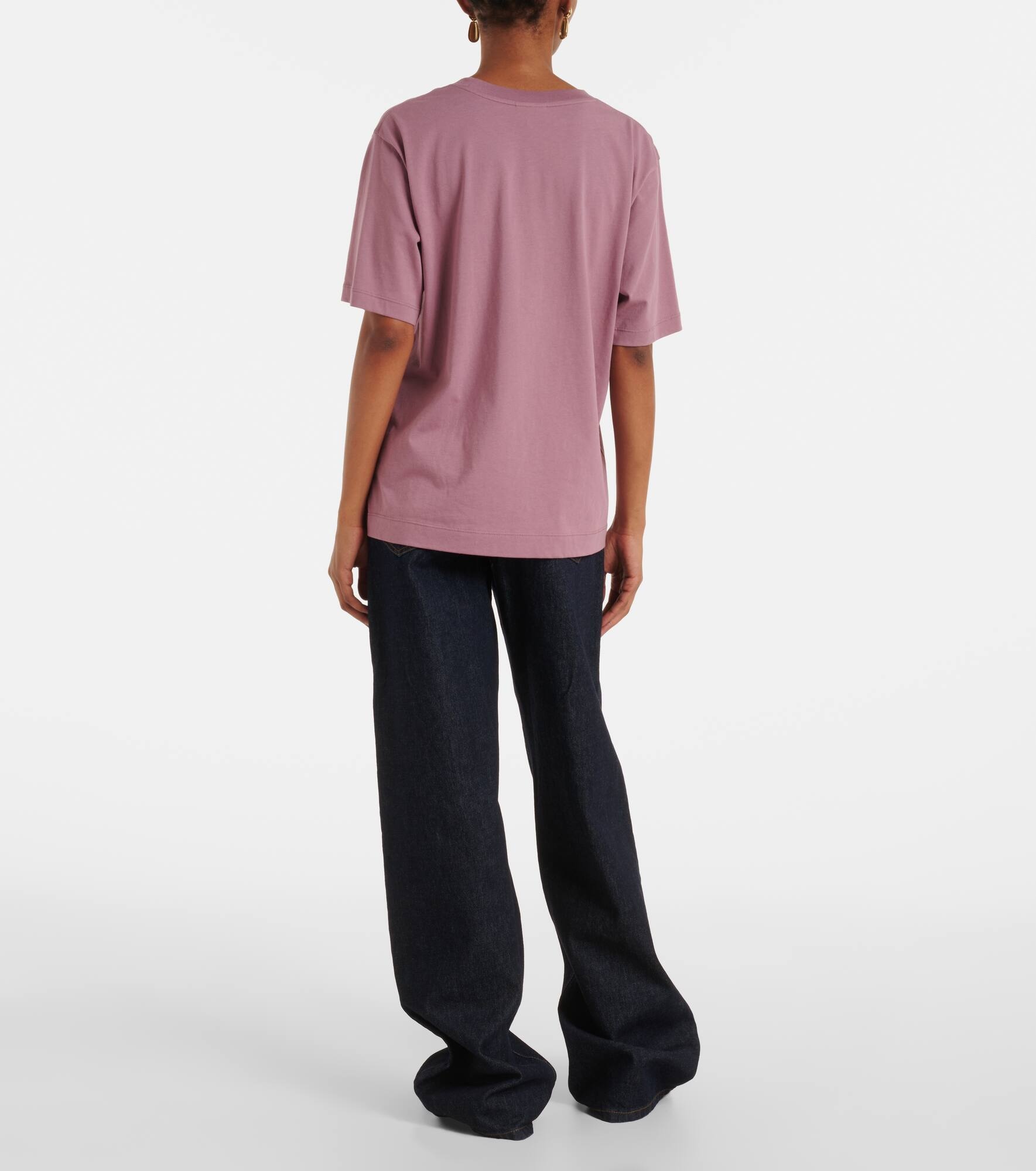 Oversized cotton jersey T-shirt - 3