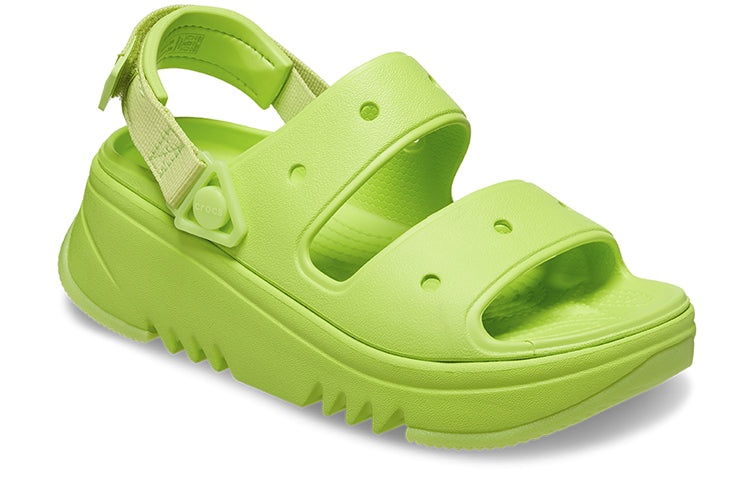 (WMNS) Crocs Classic Hiker Xscape Sandal 'Limeade' 208181-3UH - 4