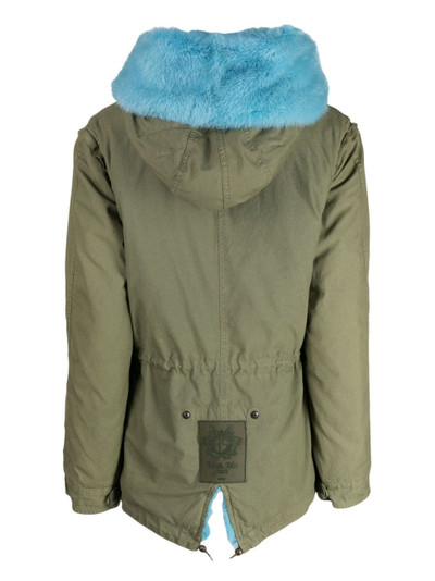 Mr & Mrs Italy cotton hooded parka coat outlook