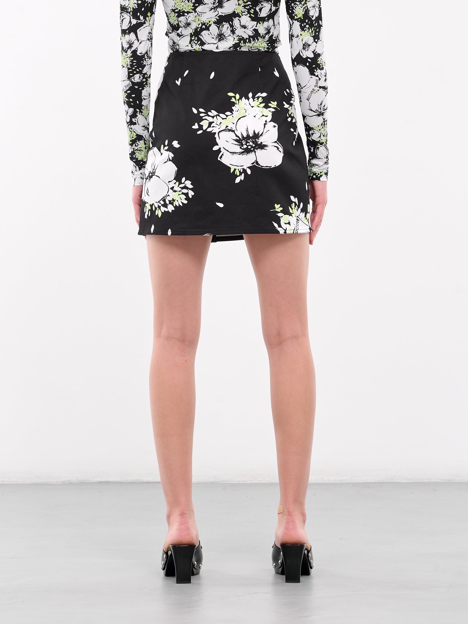 Floral Mini Skirt - 3