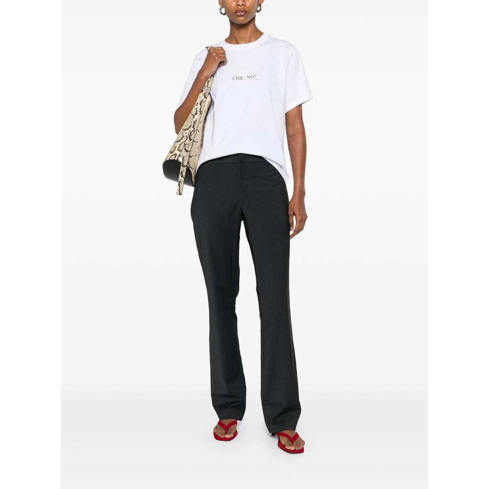 Victoria Beckham White Tops - T-Shirts & Jerseys Women - 5