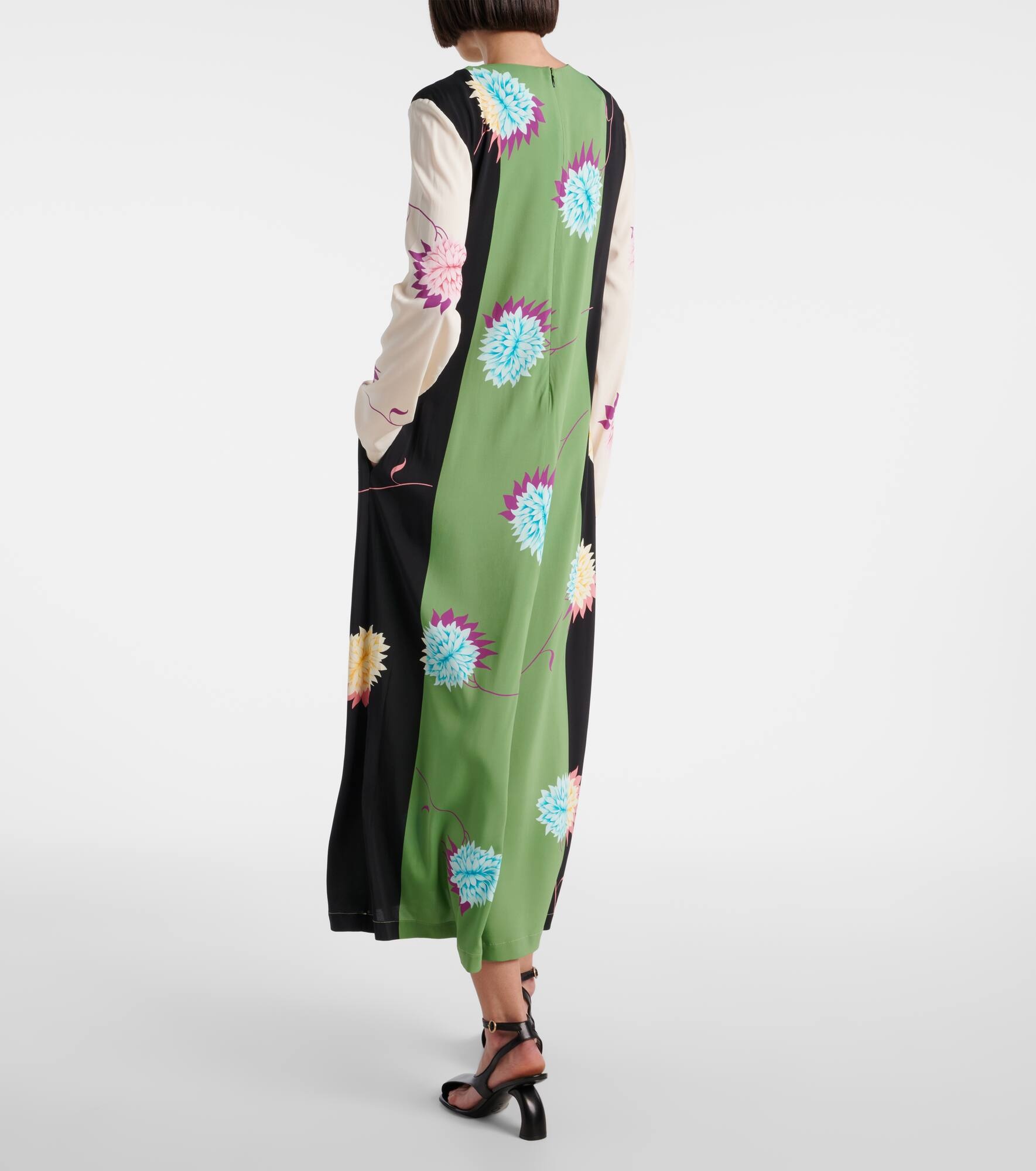Swing printed jersey maxi dress - 3