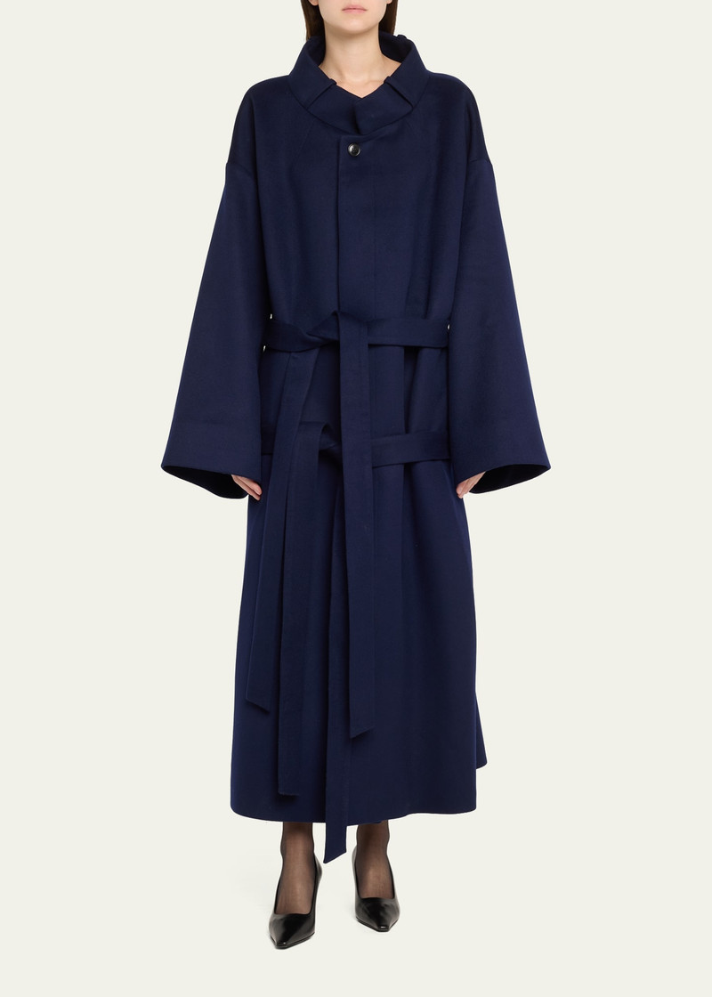 MARIE ADAM-LEENAERDT Multiple Ways Wool Skirt Coat outlook