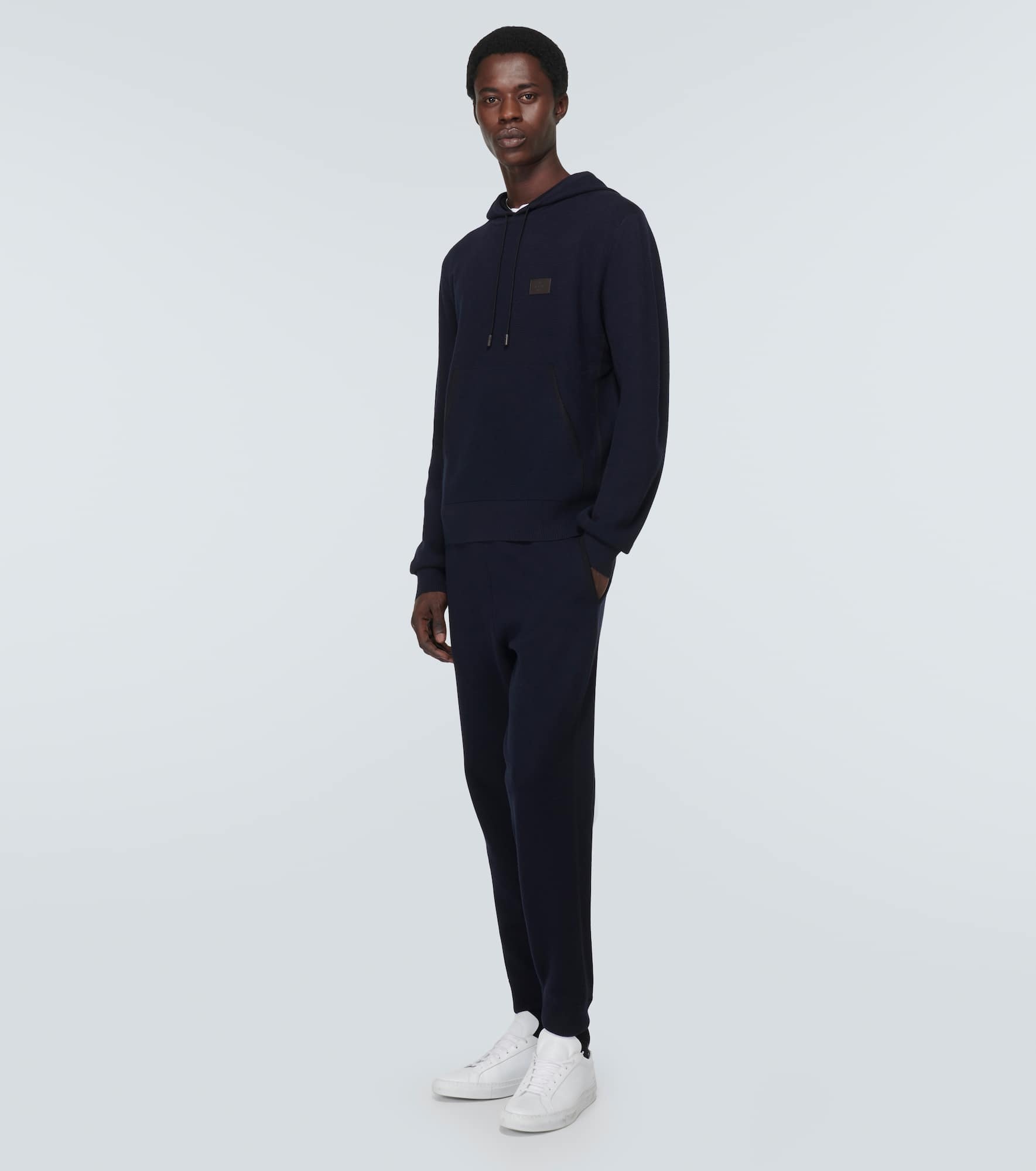 Wool and silk sweatpants - 2