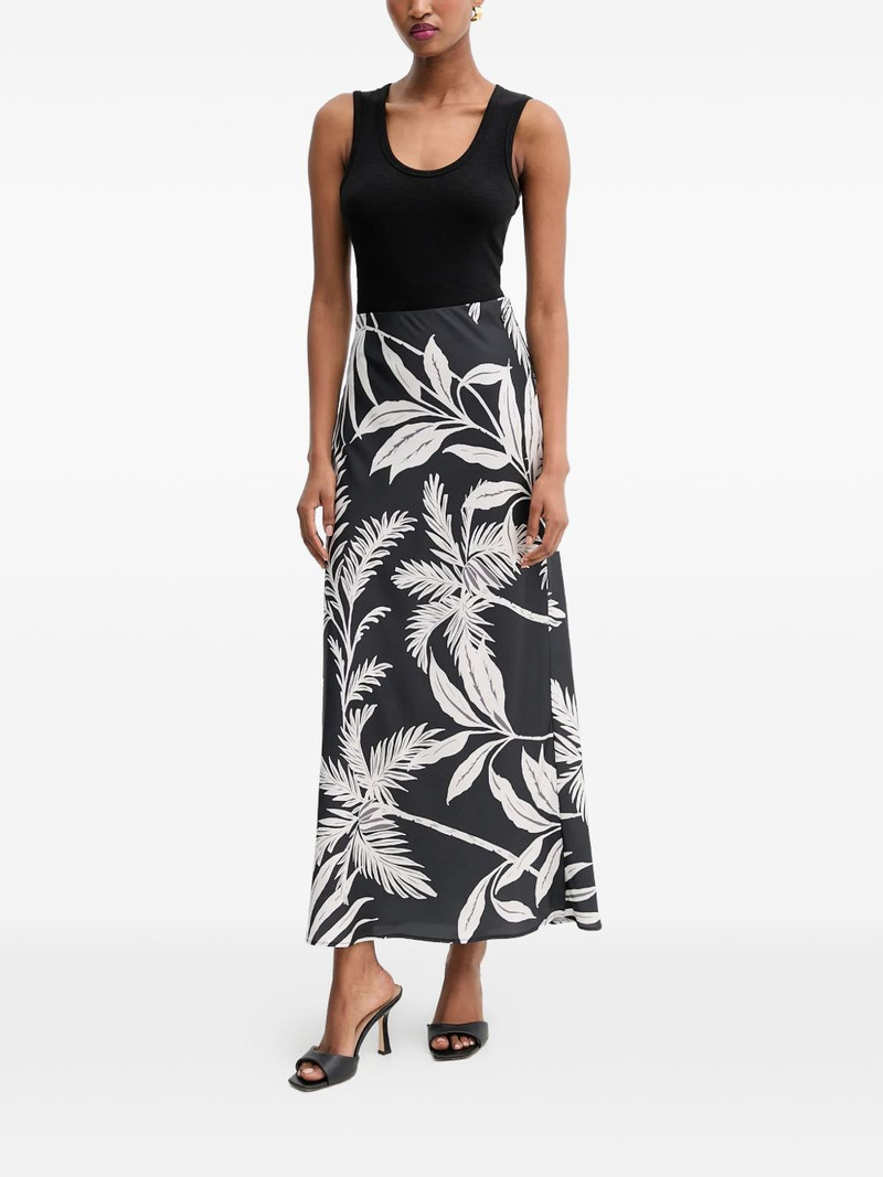 GUESS USA floral maxi skirt outlook