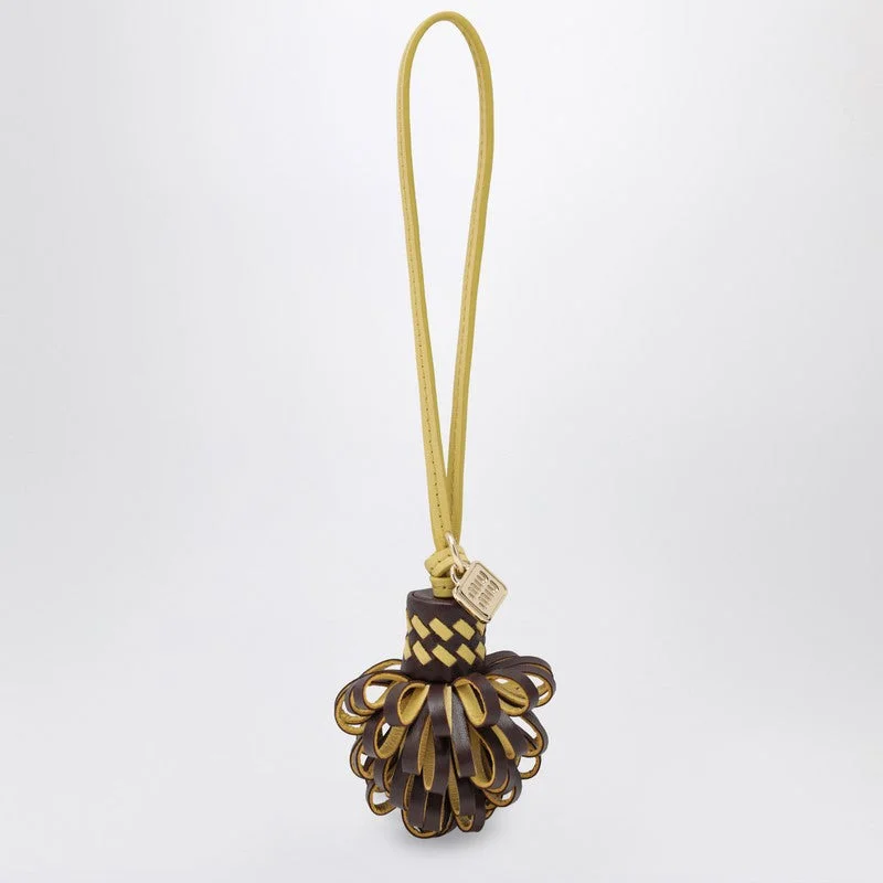 Miu Miu Brown/Yellow Nappa Trick Women - 1