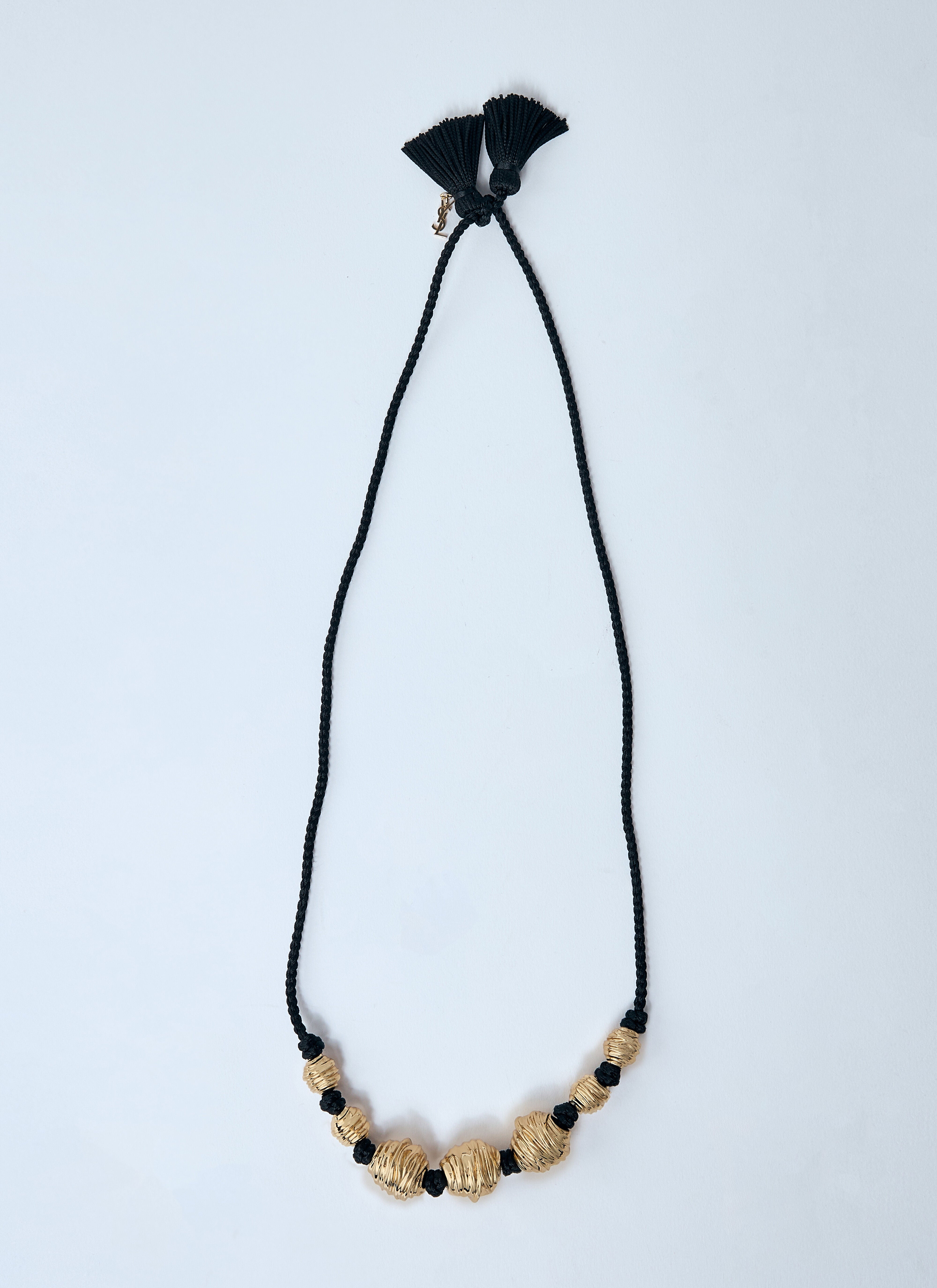 Saint Laurent Women Metal And Tassel Necklace - 1