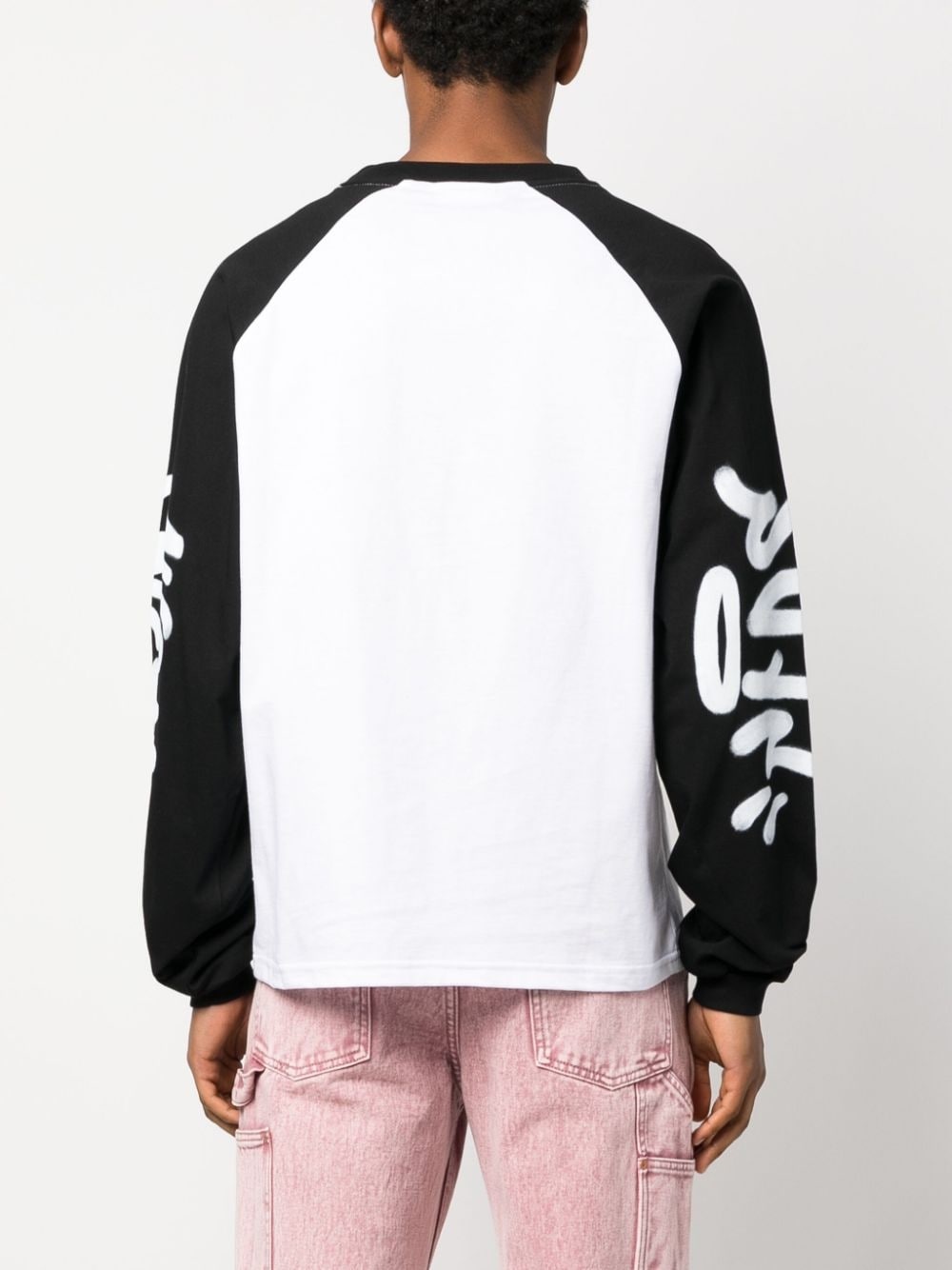 graffiti-logo long-sleeve T-shirt - 4