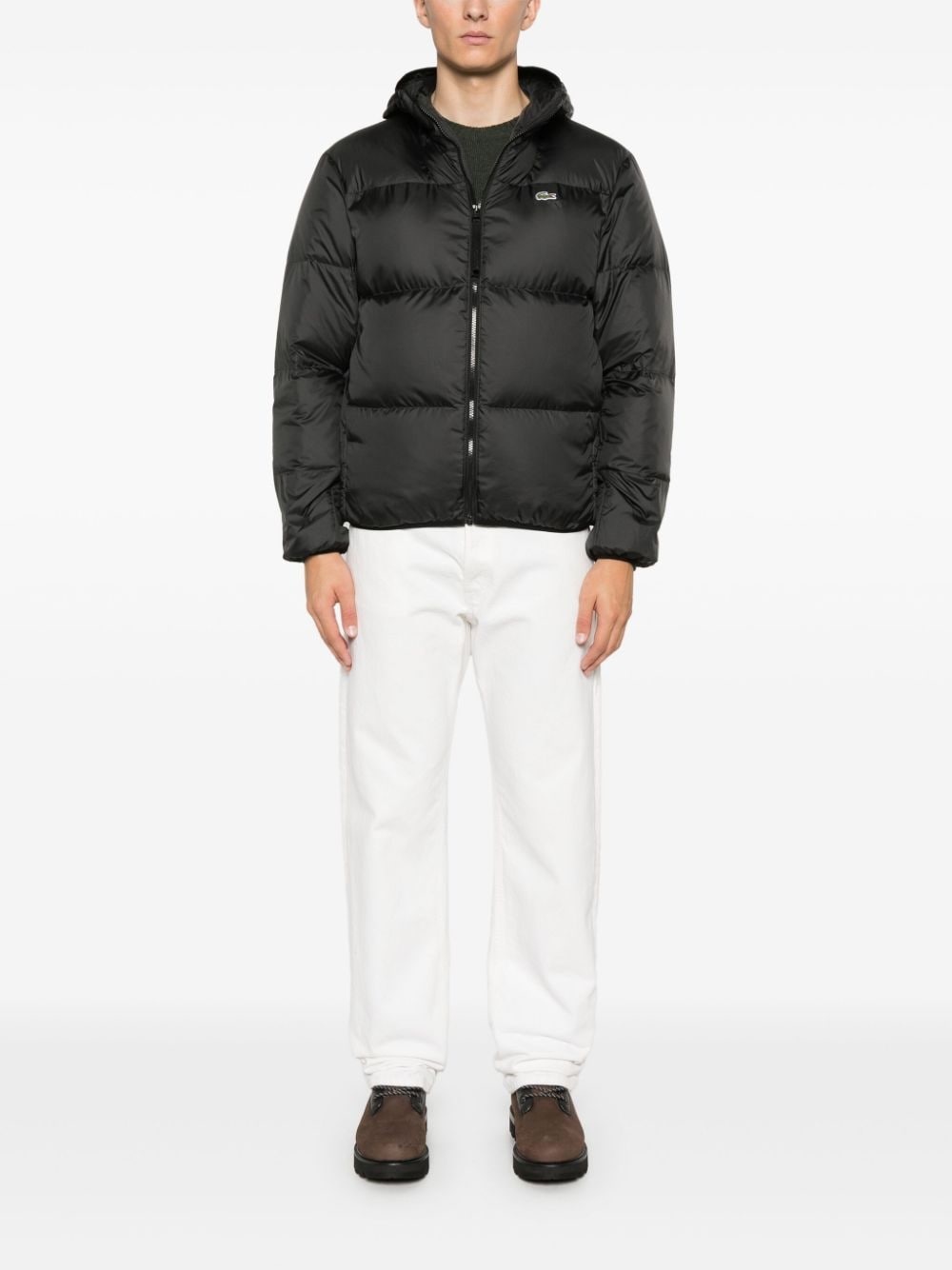hooded padded jacket - 2