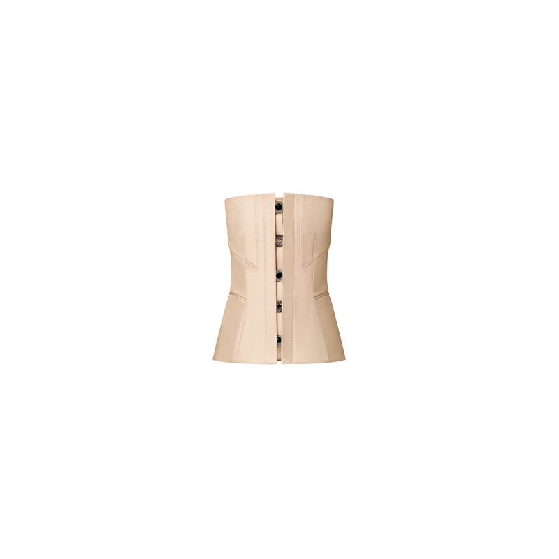 Jewel Button Corset Top 1