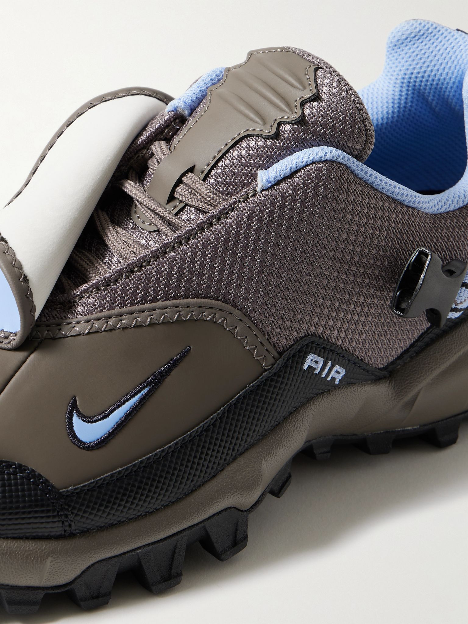 ACG Phassad Mesh and Rubber Sneakers Gray - 5