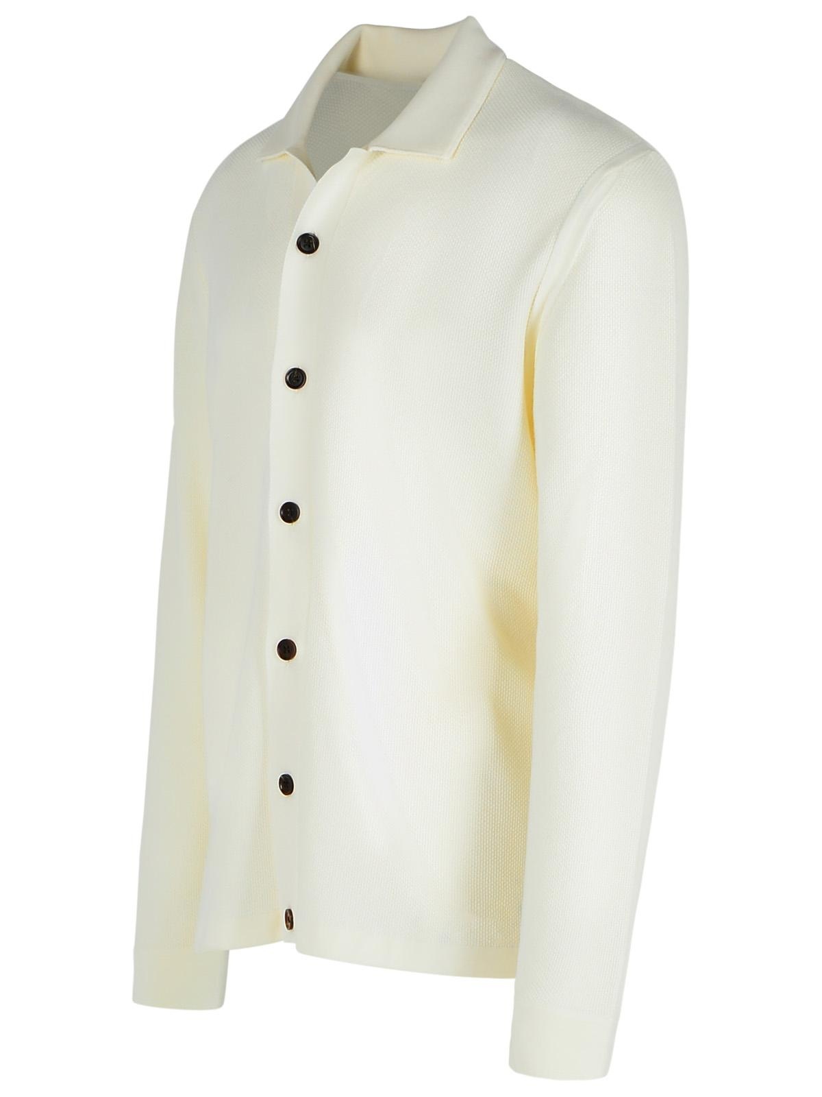Zegna Ivory Wool Sweater Men - 2