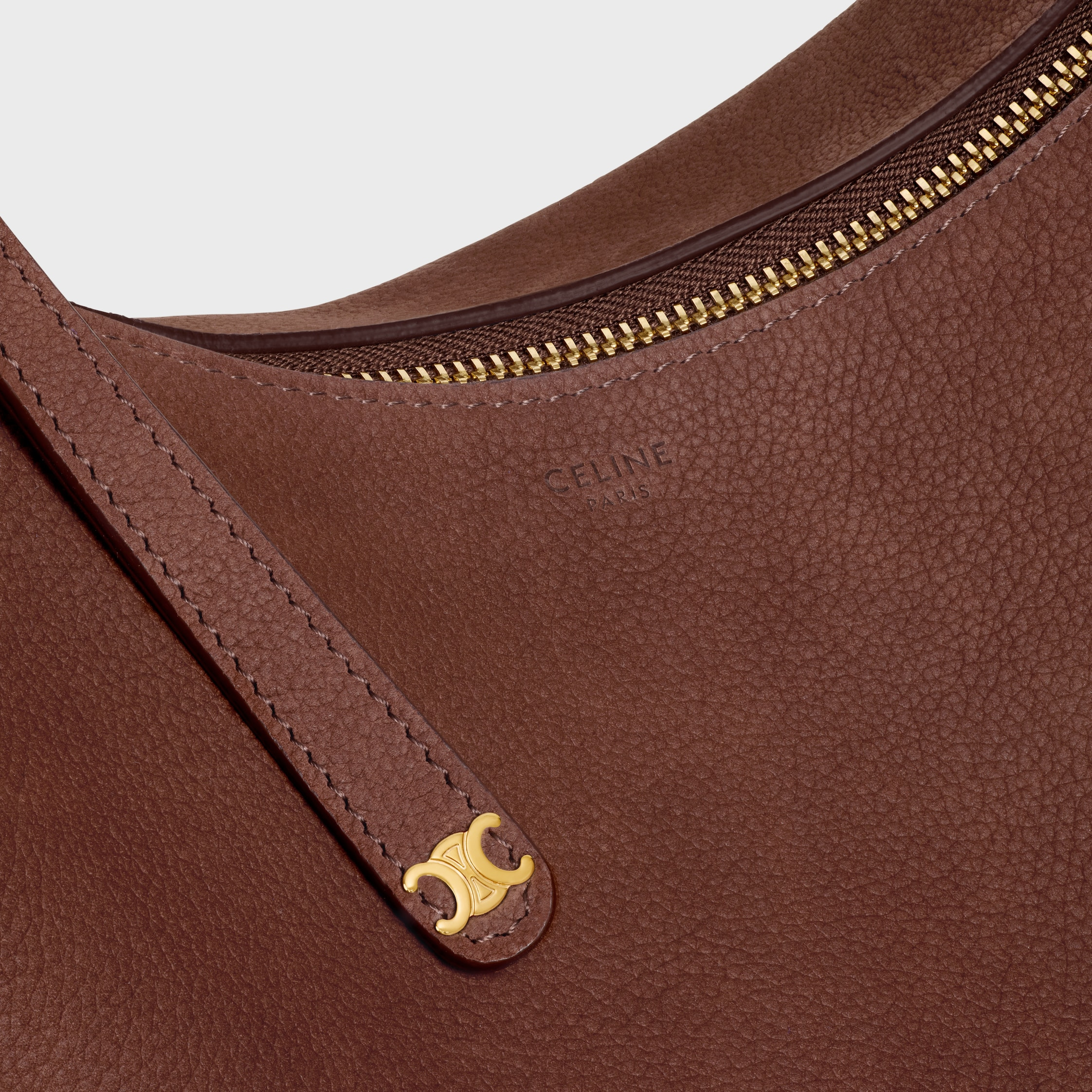LARGE CELINE LULU IN GRAINED NUBUCK CALFSKIN - 5