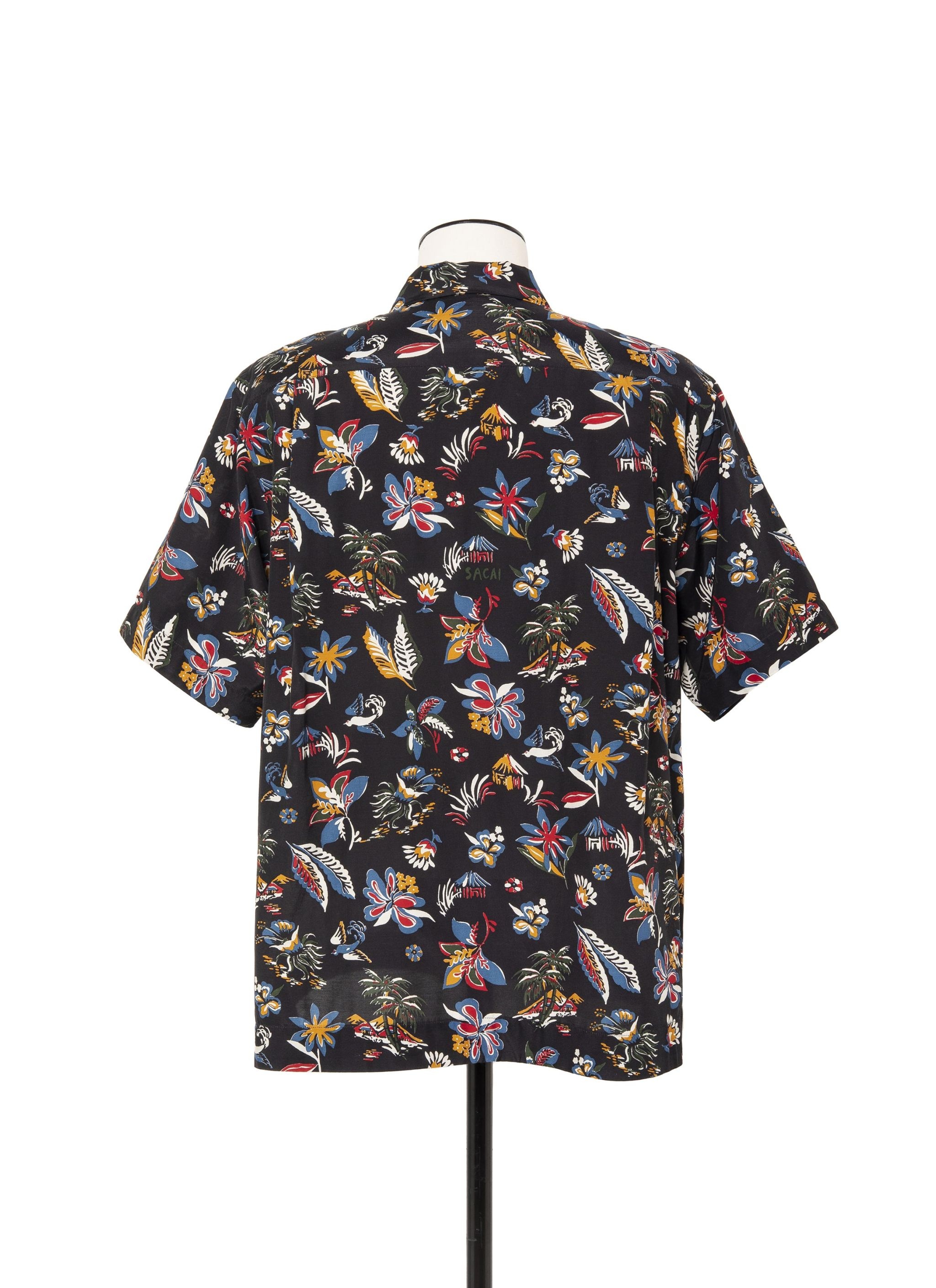 Car Race / Tropical Print Shirt - 4