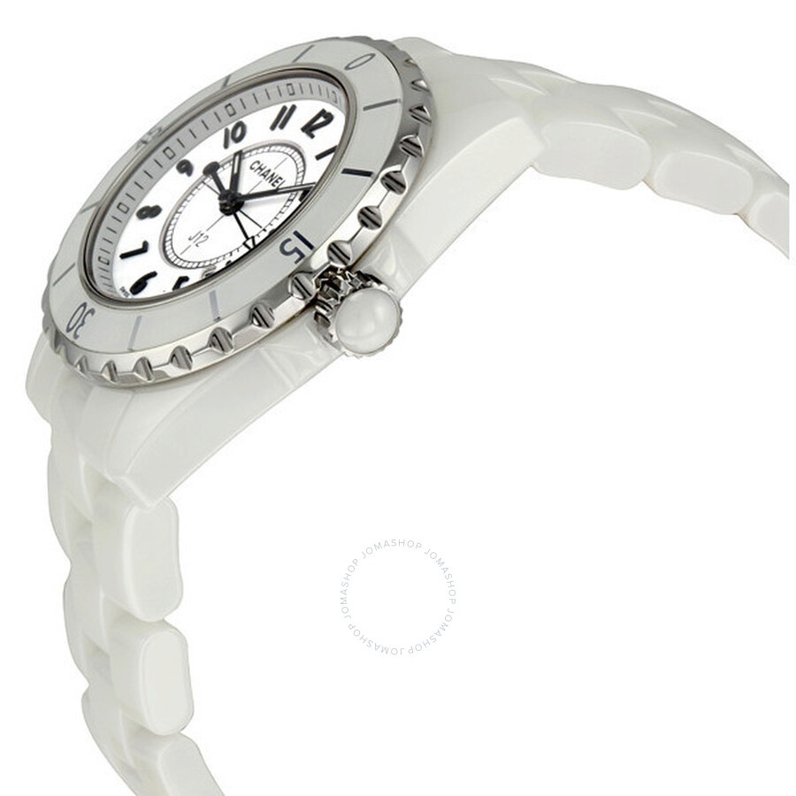 Chanel J12 Quartz White Dial Ladies Watch H0968 - 2