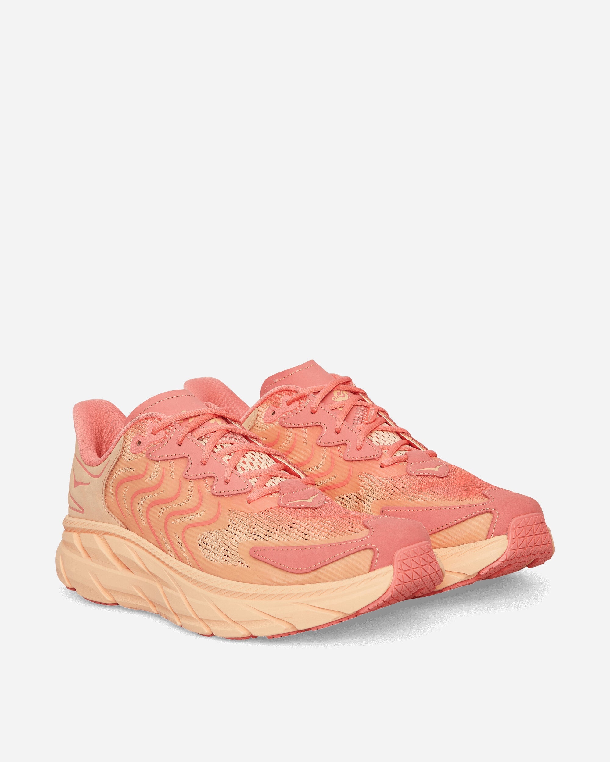 Vibrant Bloom Clifton LS Sneakers Cantaloupe / Electric Coral - 2