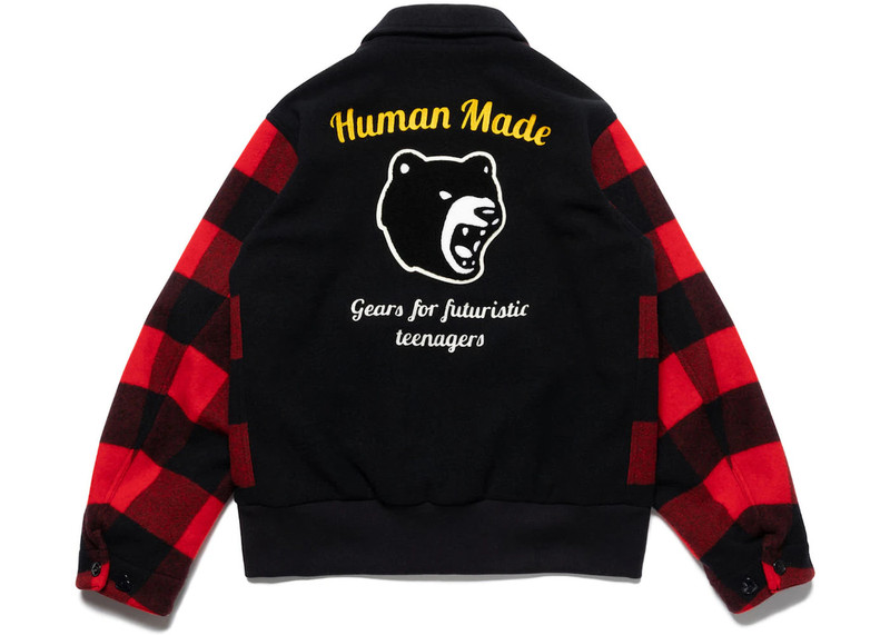 Human Made Human Made Zip-Up Lumber Jacket Red outlook