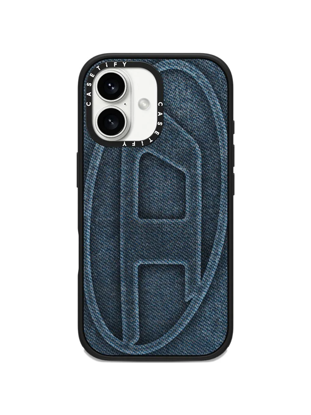 x CASETiFY denim-effect iPhone 16 case - 1