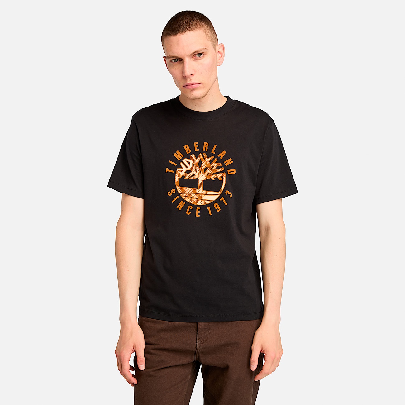 Men's Timberland® Heritage Plaid Logo T-Shirt - 2