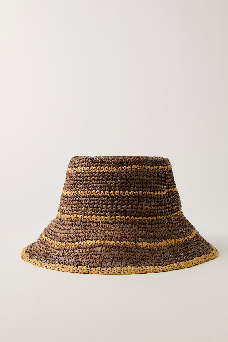 Aneta Rafia Bucket Hat 4