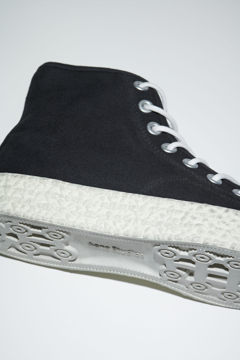 Acne Studios High top sneakers - Black/off white outlook
