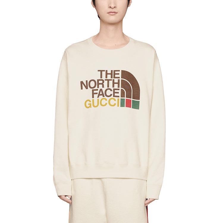 Gucci x THE NORTH FACE Cotton Sweatshirt 'Ivory' 626990-XJDCM-9756 - 4
