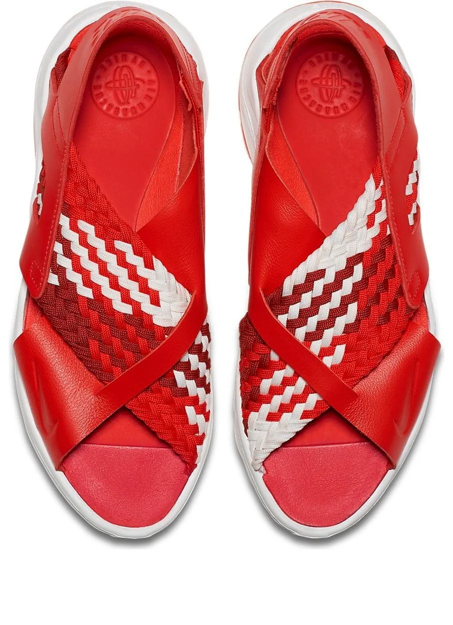 (WMNS) Nike Air Huarache Ultra Sandals Red/White 885118-603 - 1