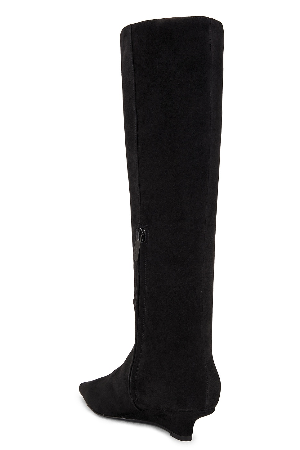 Sharp Suede Knee High Boot - 3