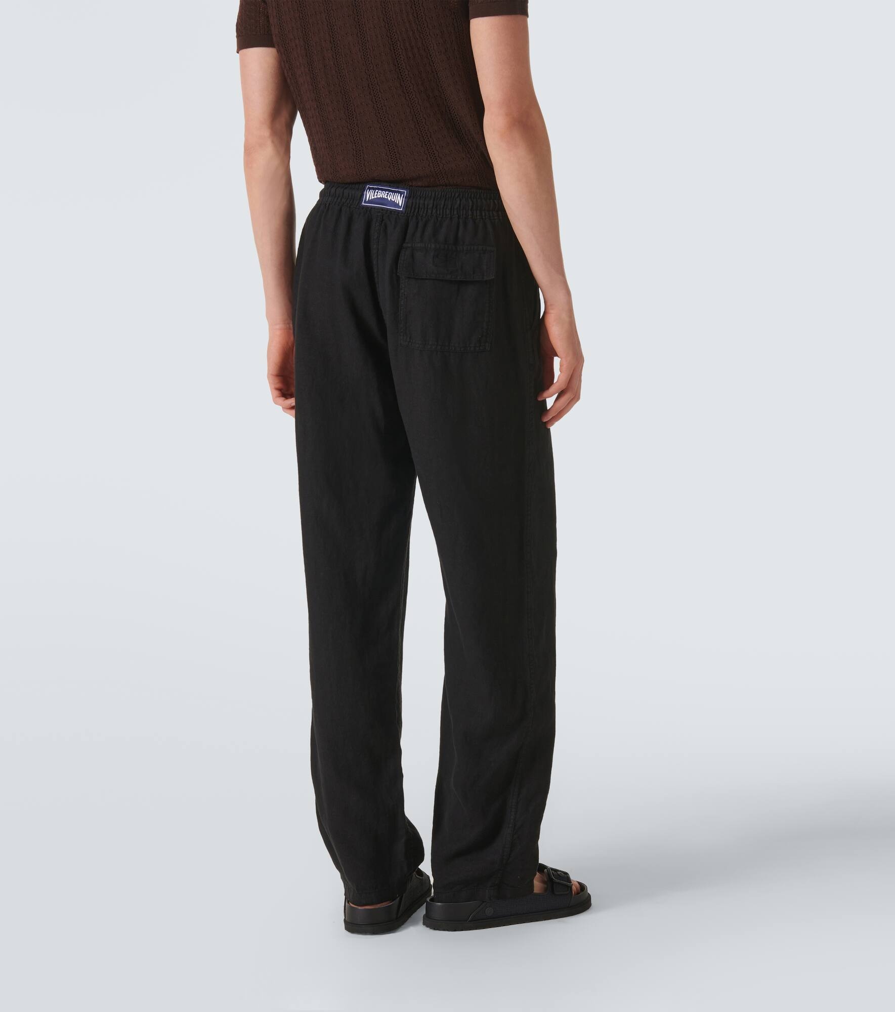 Pacha linen wide-leg pants - 4