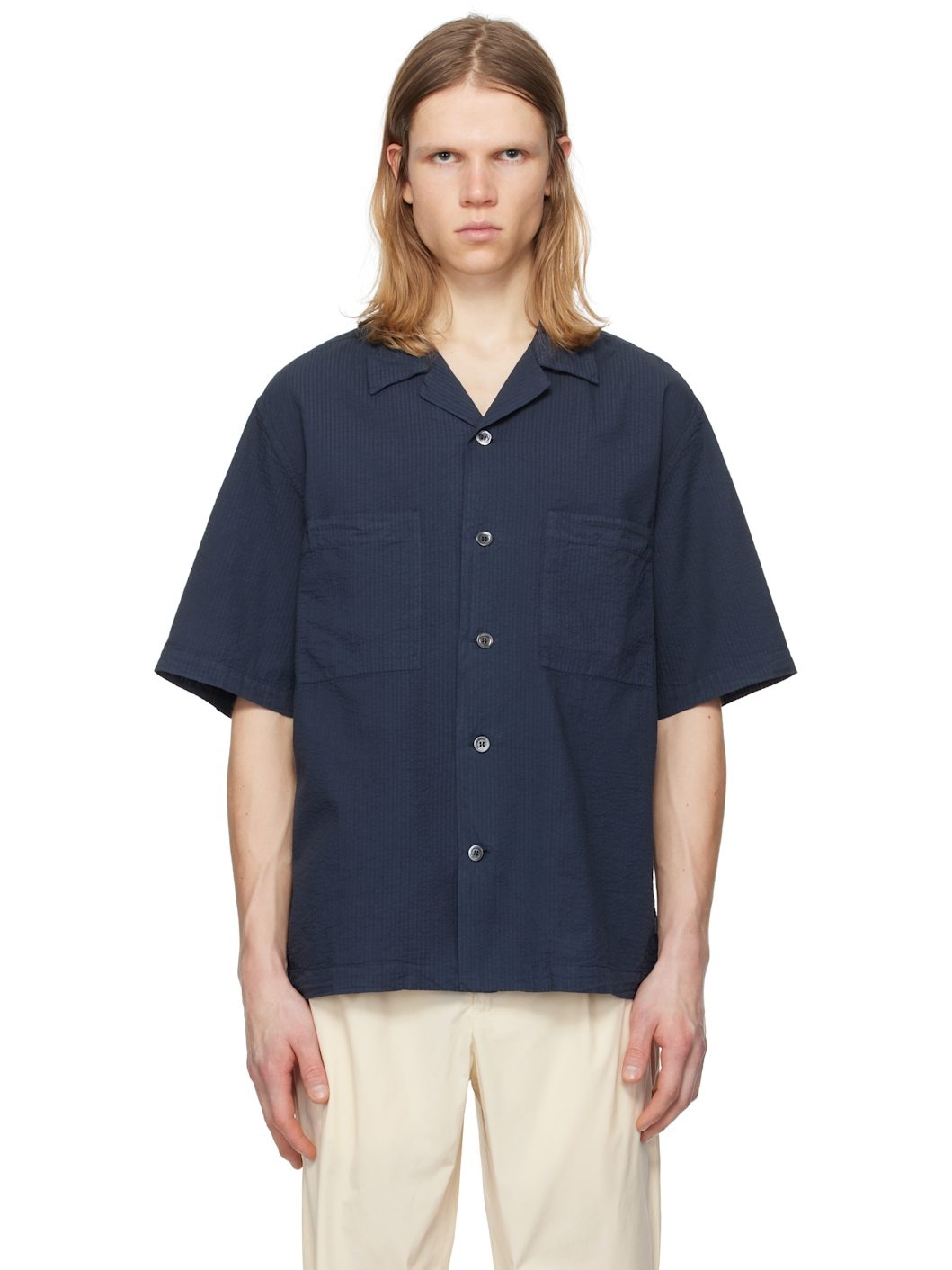Navy Solana Lassa Shirt - 1