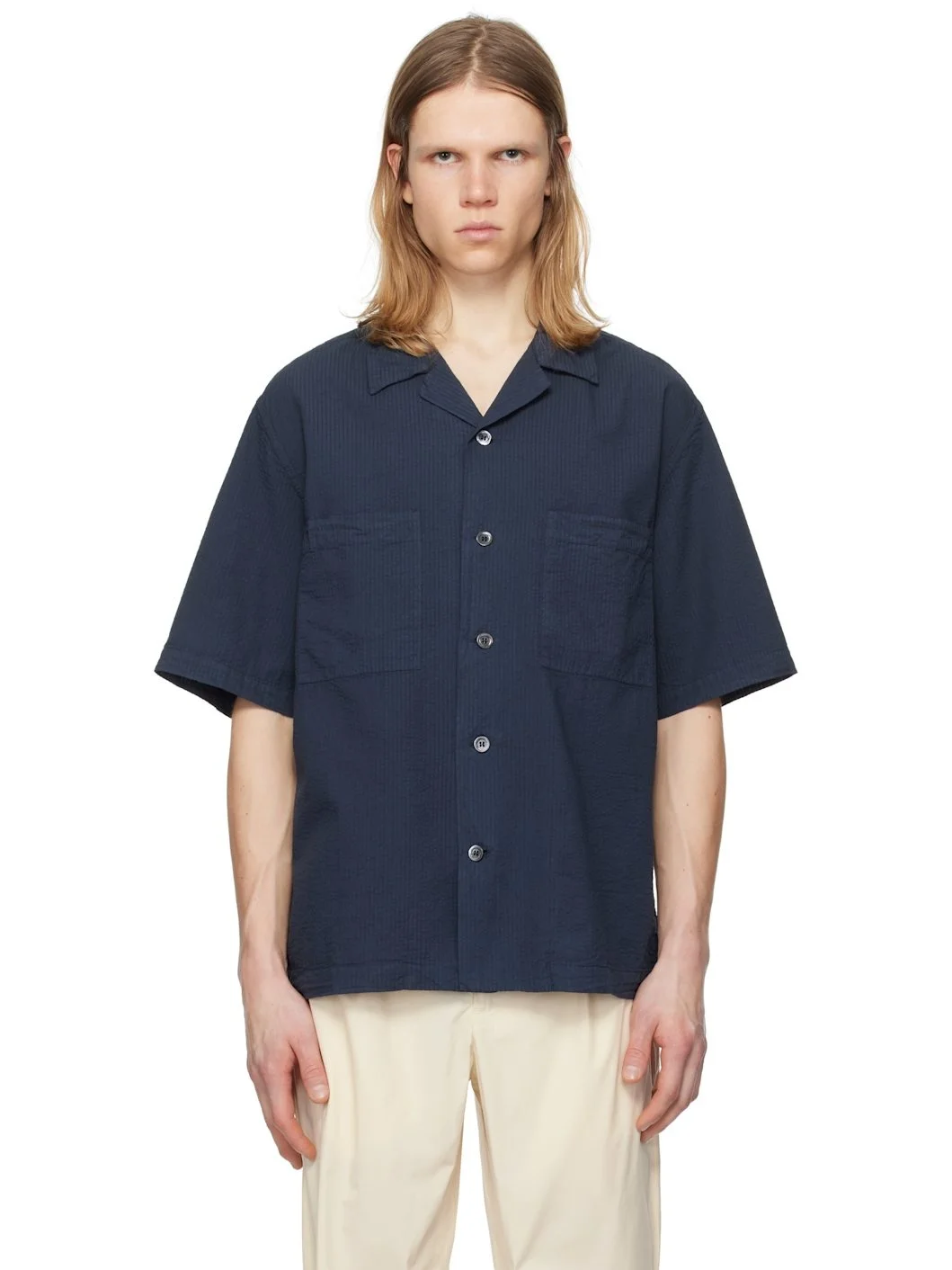 Navy Solana Lassa Shirt - 1
