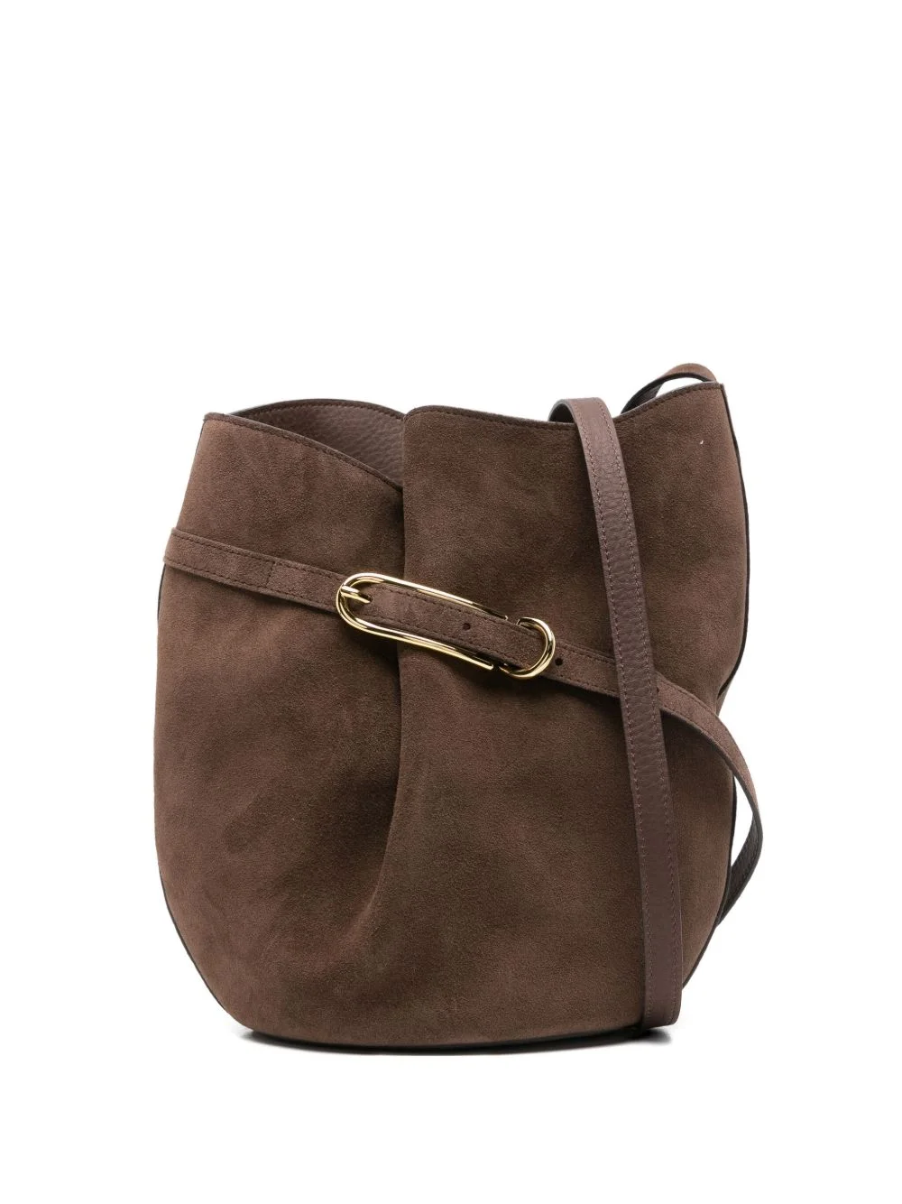 suede bucket bag - 1
