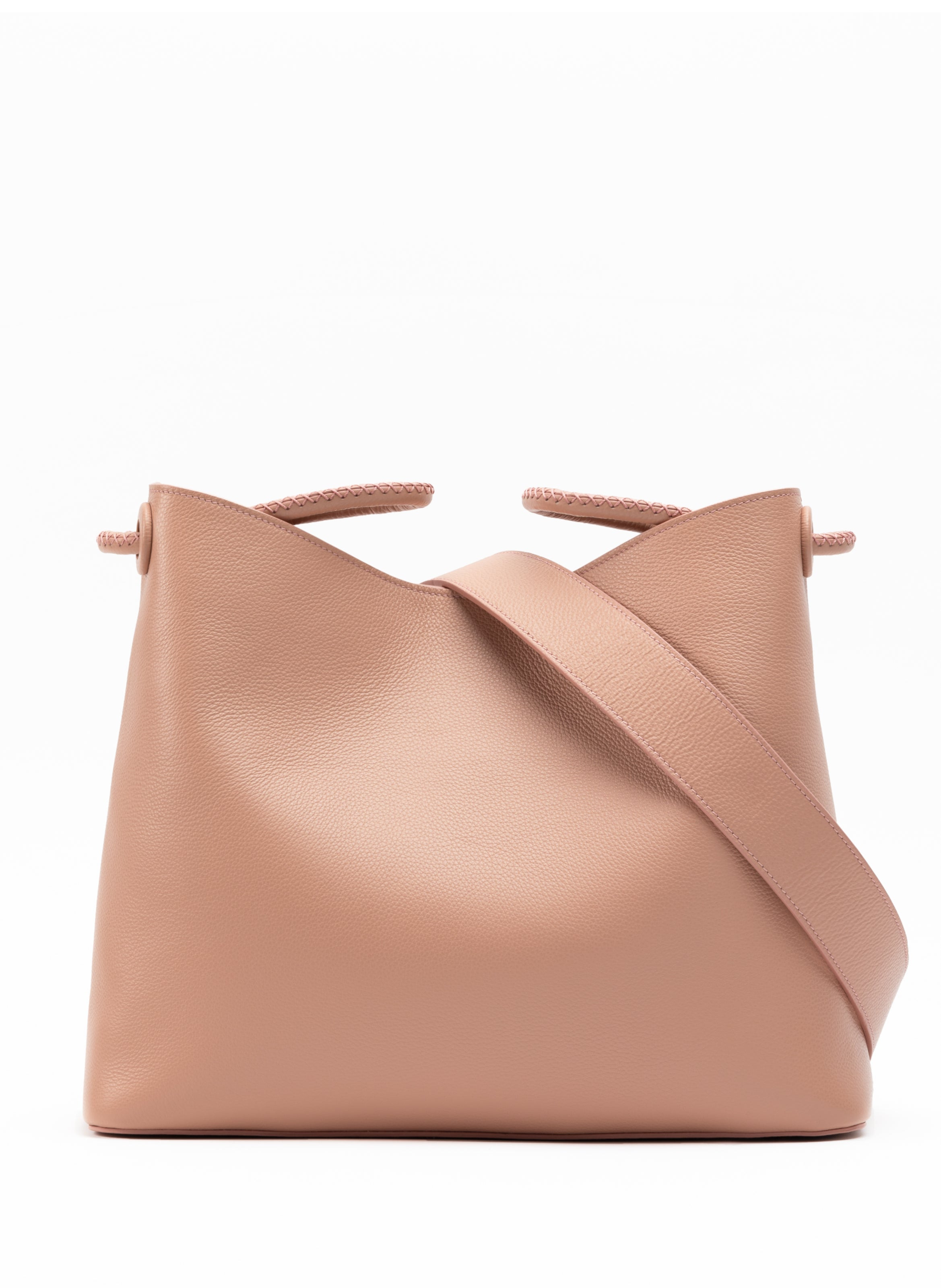 New Vosges Pebbled Leather Dust Pink - 3