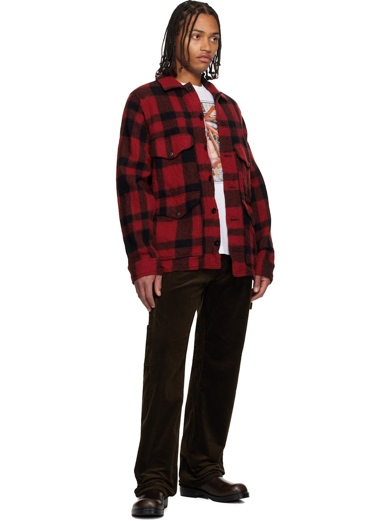Junya Watanabe MAN Red & Black Filson Check Jacket outlook