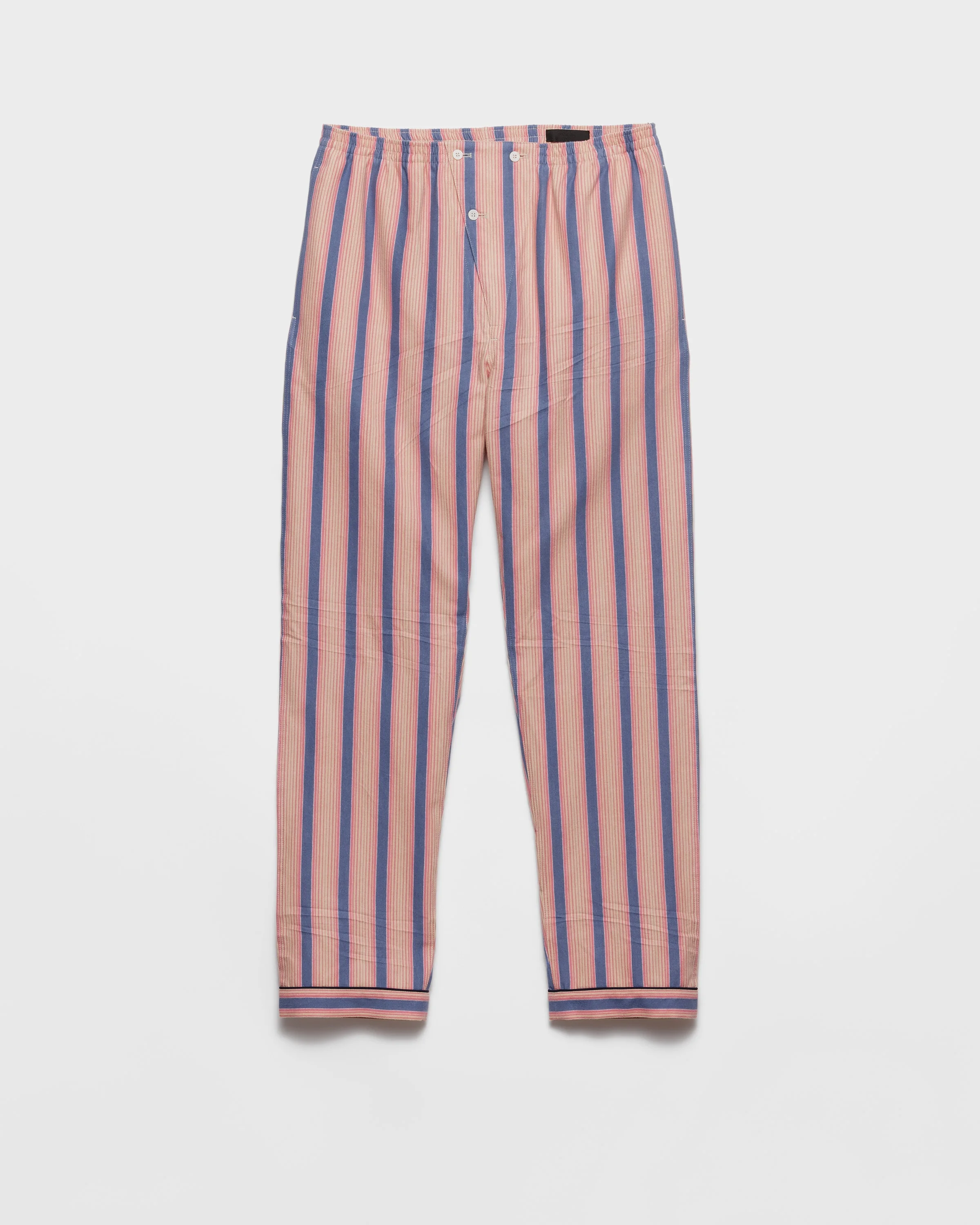 Striped cotton pants - 1