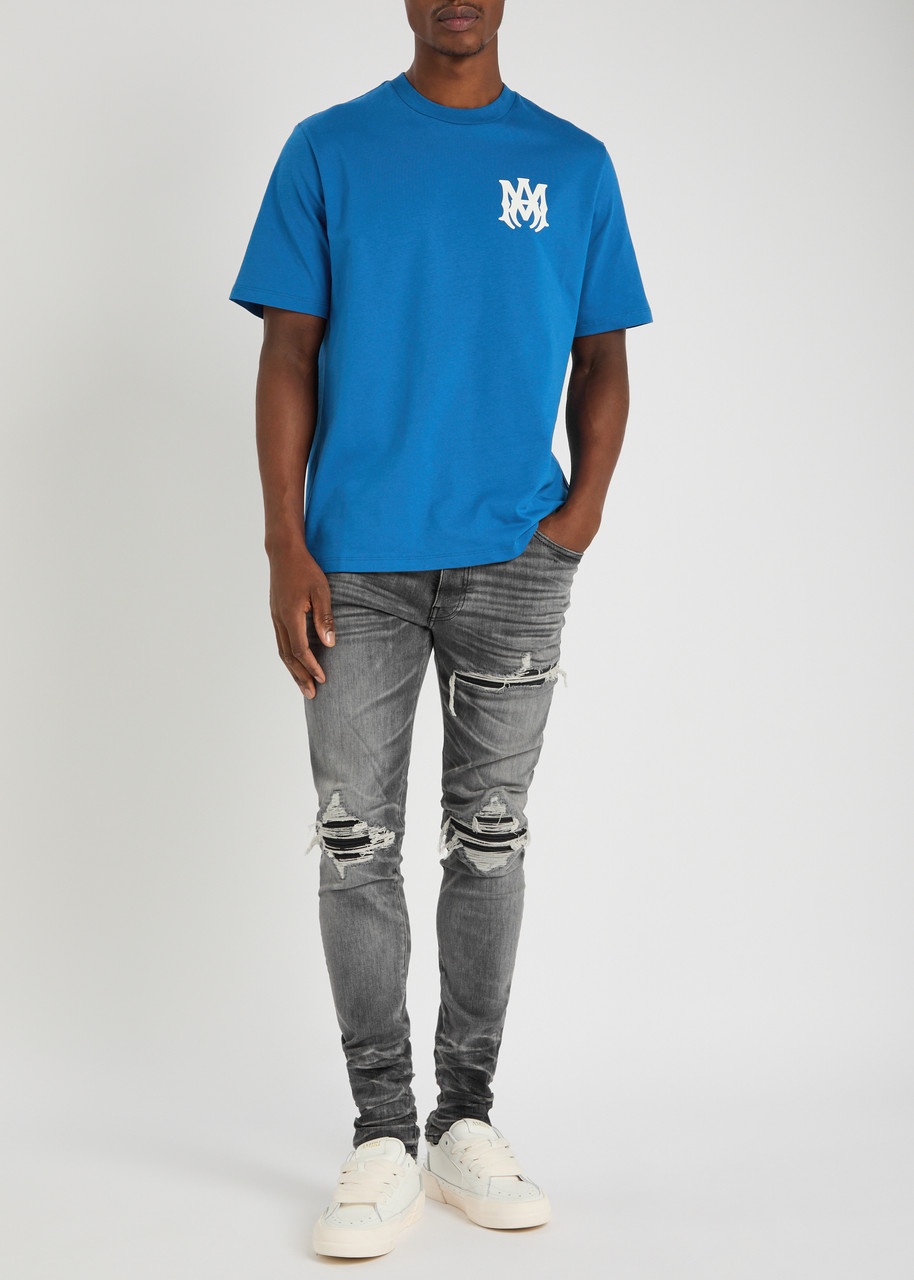 Amiri MX1 Ripped Slim-leg Jeans - 4