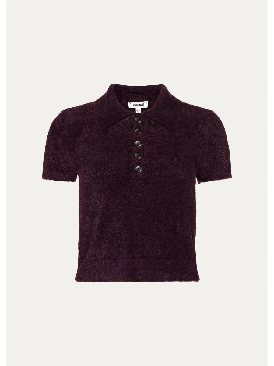Cirrus Crop Polo Shirt - 1