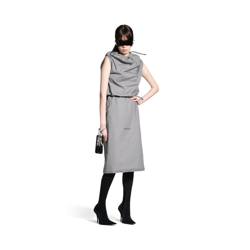 BALENCIAGA Women's Shoe Bag Top in Grey outlook