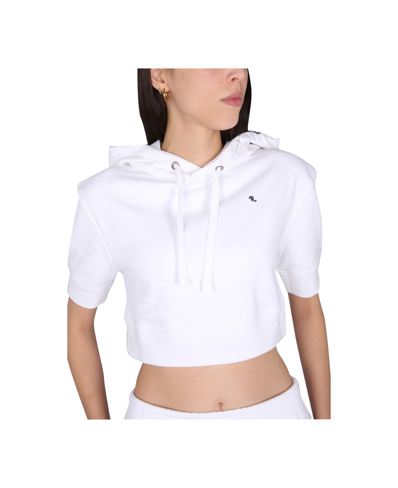 Sweatshirt With Logo Embroidery - 4